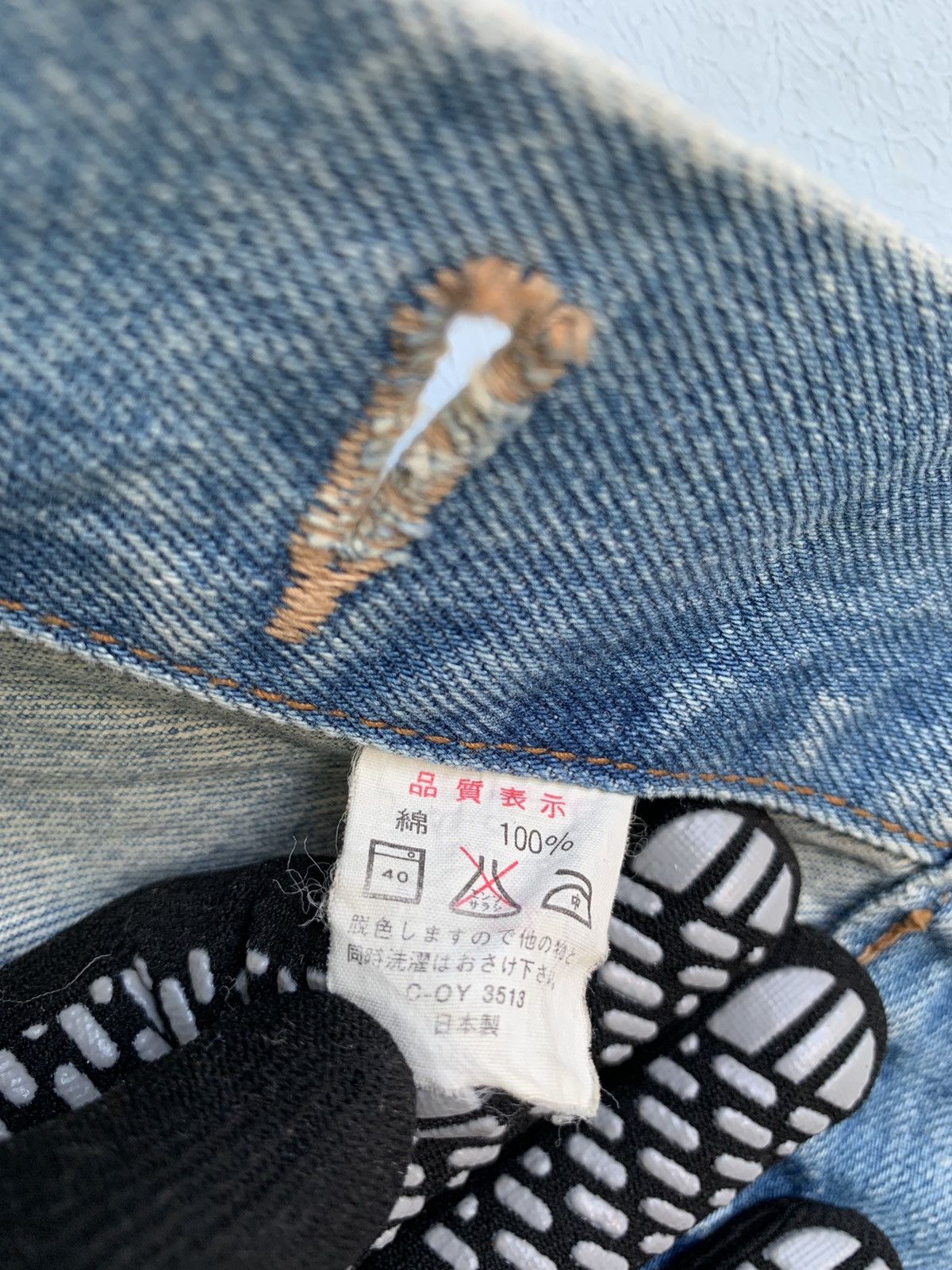 Big John × If Six Was Nine × Vintage Vintage 90s Big John Trucker Denim Jacket Size US S / EU 44-46 / 1 - 20 Thumbnail