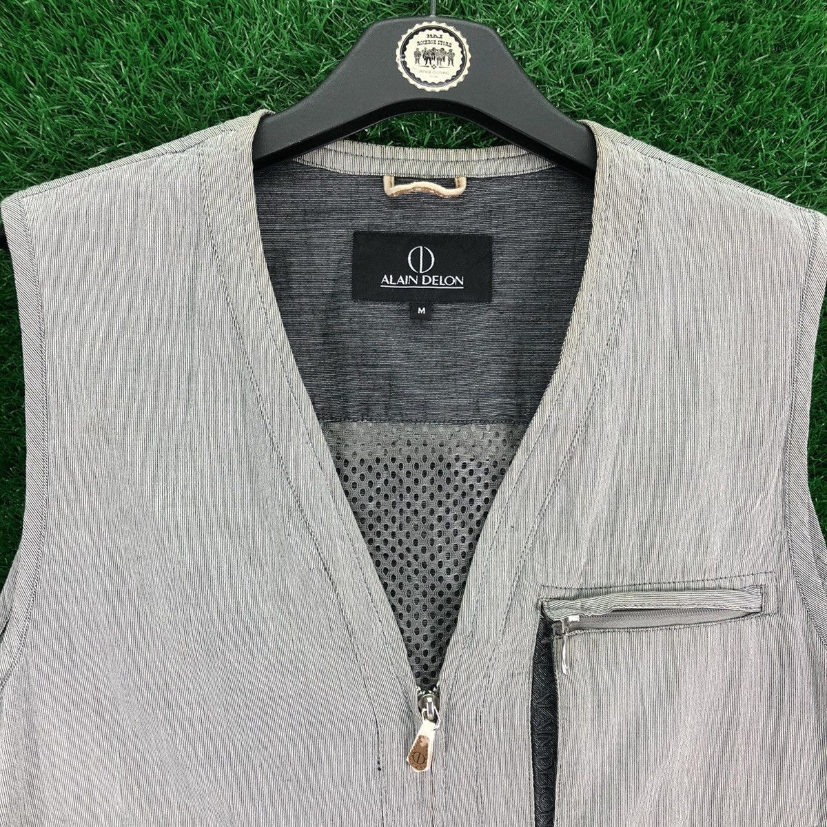 ALAIN DELON Vintage Alain Delon Zipper Vest Size US M / EU 48-50 / 2 - 7 Thumbnail
