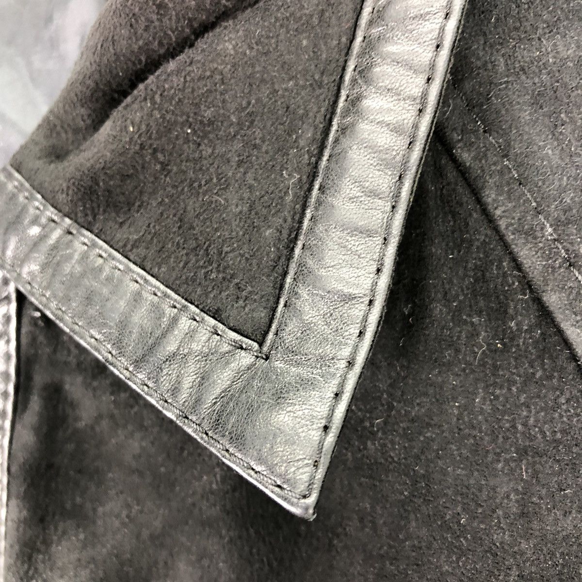 Japanese Brand Vintage 80's Suede Leather Zipper Jacket by Suede Life Size US M / EU 48-50 / 2 - 8 Thumbnail