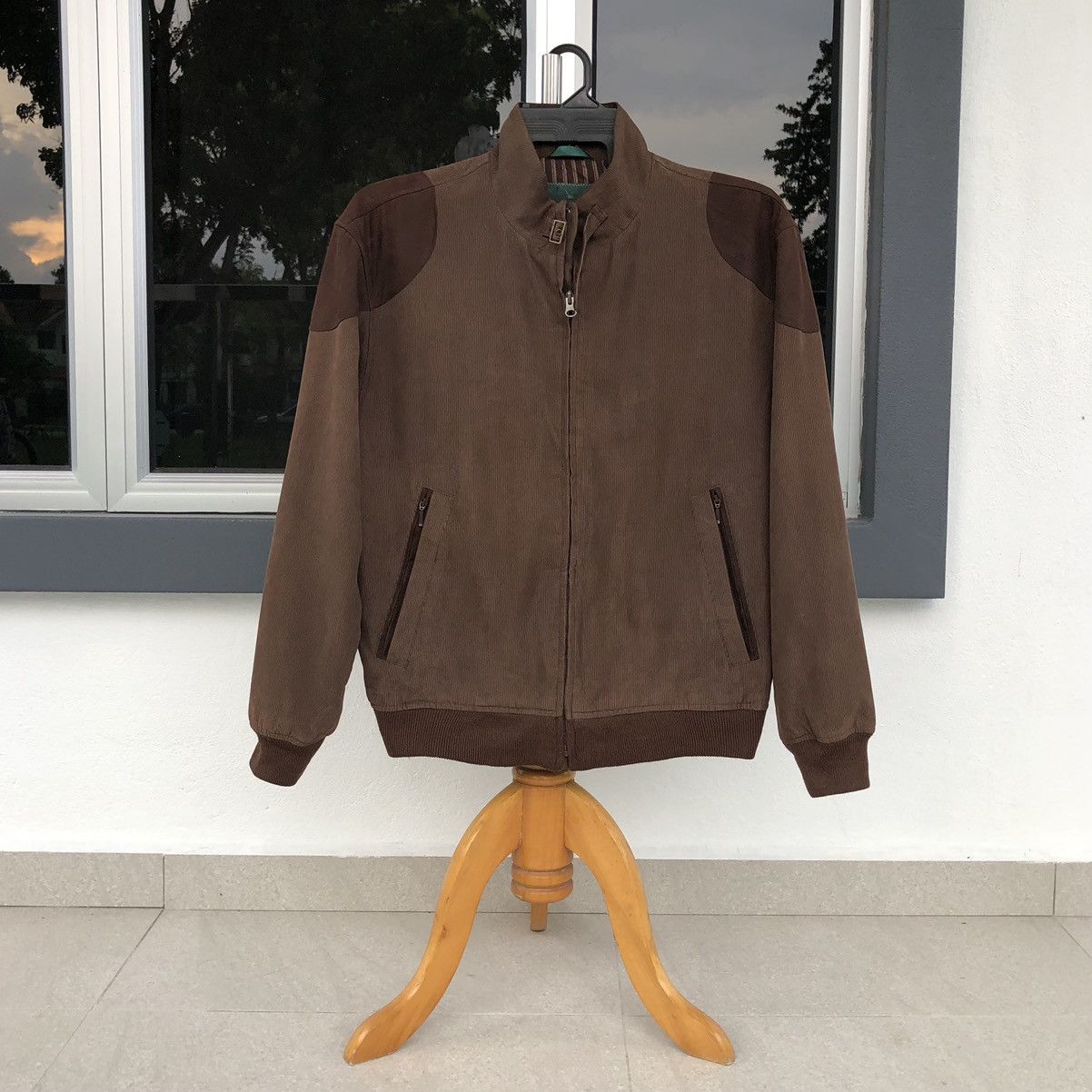 Japanese Brand Vintage Lyle & Scott Velvet Jacket Size US M / EU 48-50 / 2 - 3 Thumbnail