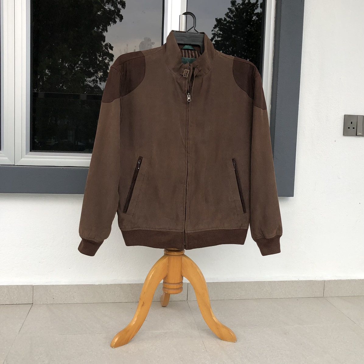 Japanese Brand Vintage Lyle & Scott Velvet Jacket Size US M / EU 48-50 / 2 - 2 Thumbnail