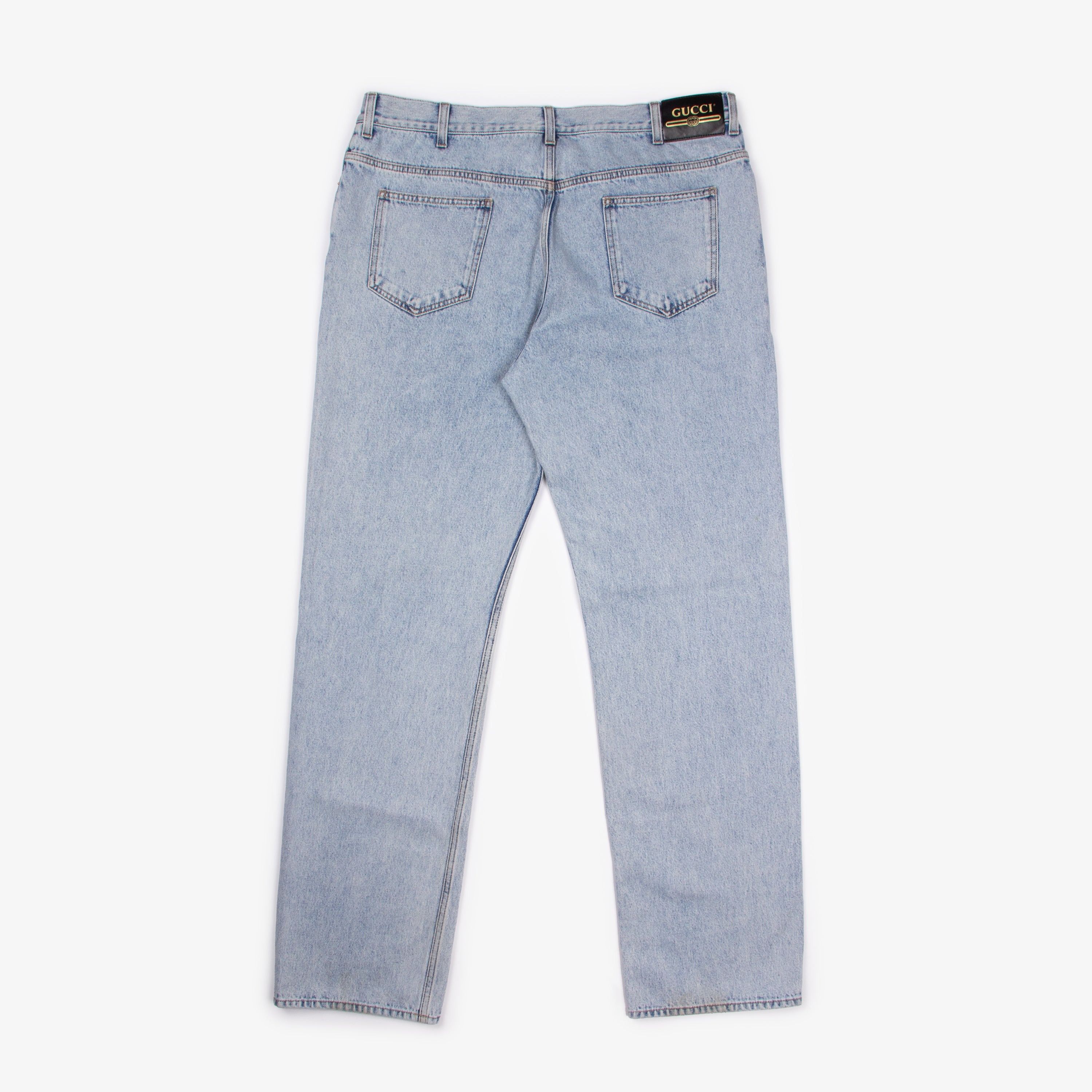 Gucci GUCCI LIGHT STONEWASH DENIM | 42 Size US 38 / EU 54 - 4 Thumbnail