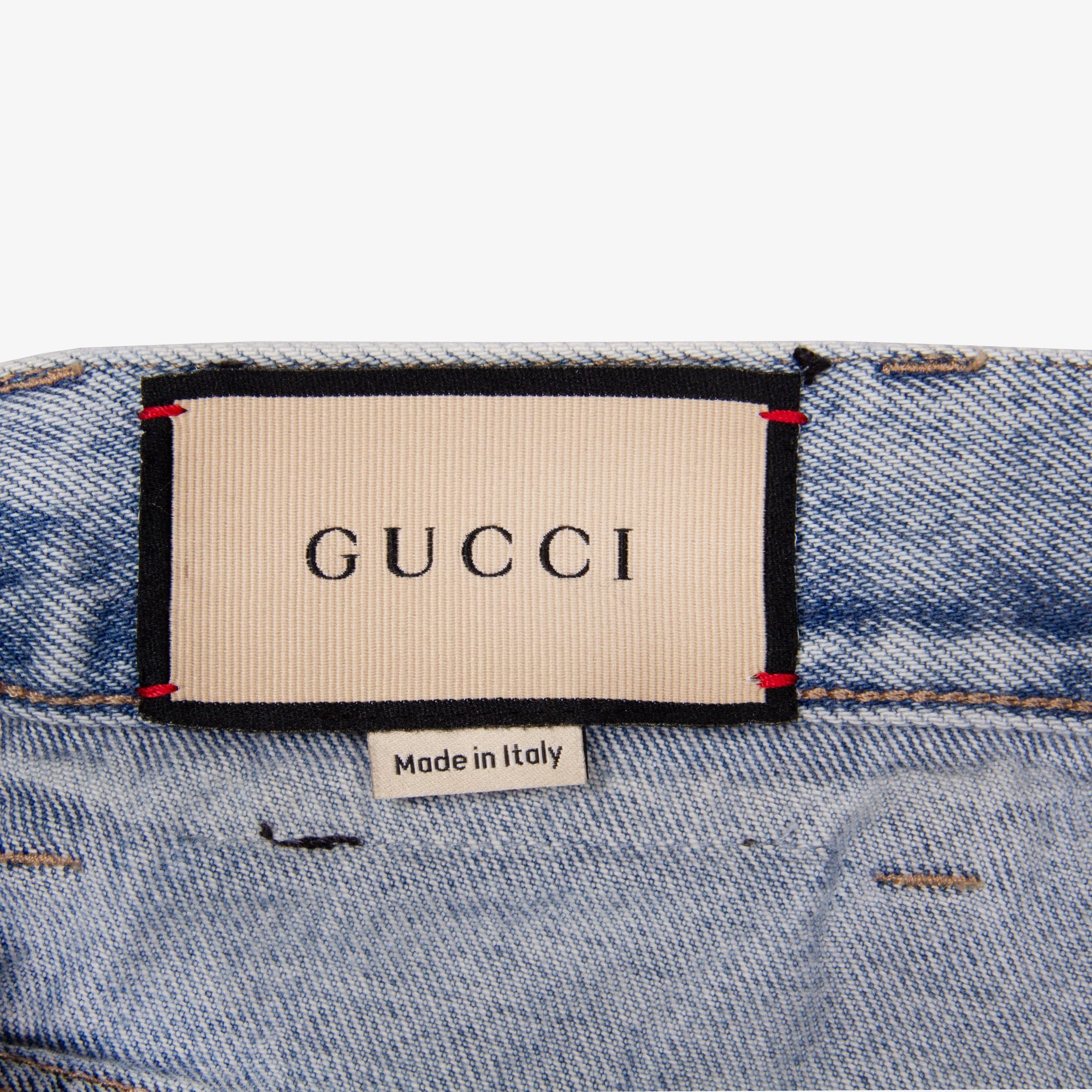 Gucci GUCCI LIGHT STONEWASH DENIM | 42 Size US 38 / EU 54 - 3 Thumbnail