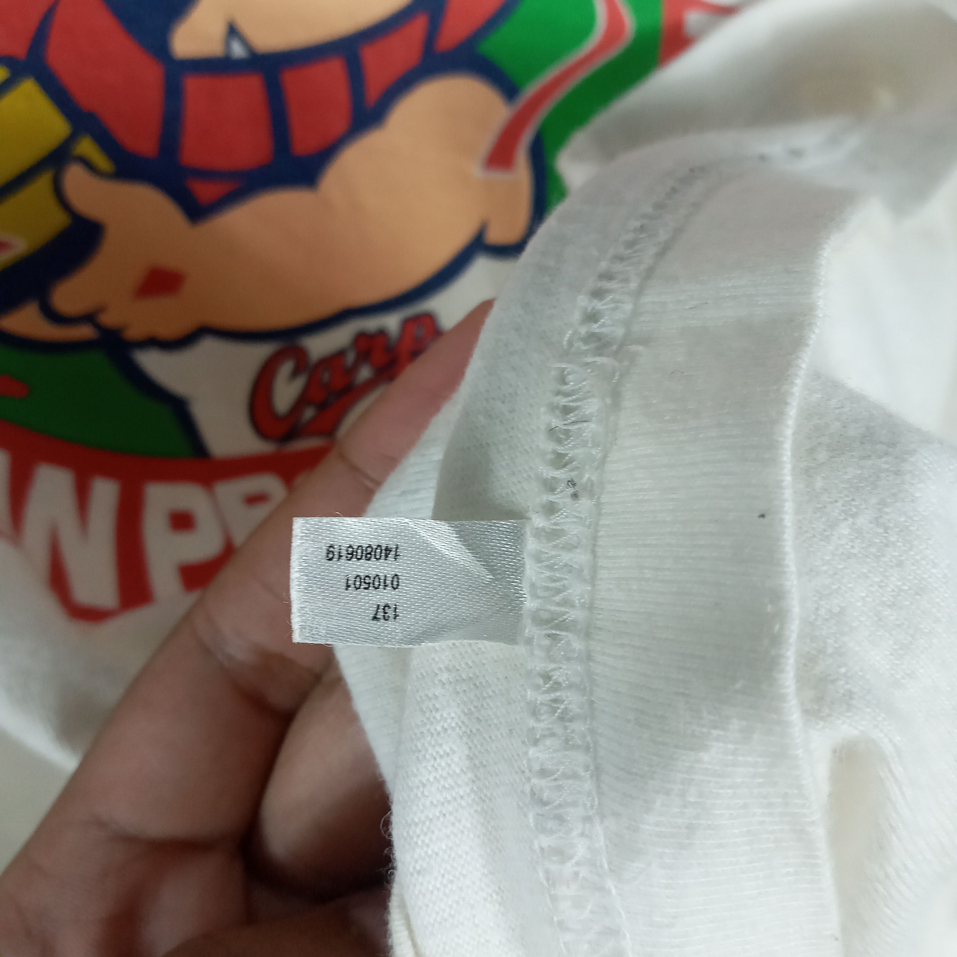 Japanese Brand × Vintage × WWE Vintage New Japan Pro Wrestling Cartoon Mascot Raglan Tee Size US M / EU 48-50 / 2 - 7 Thumbnail