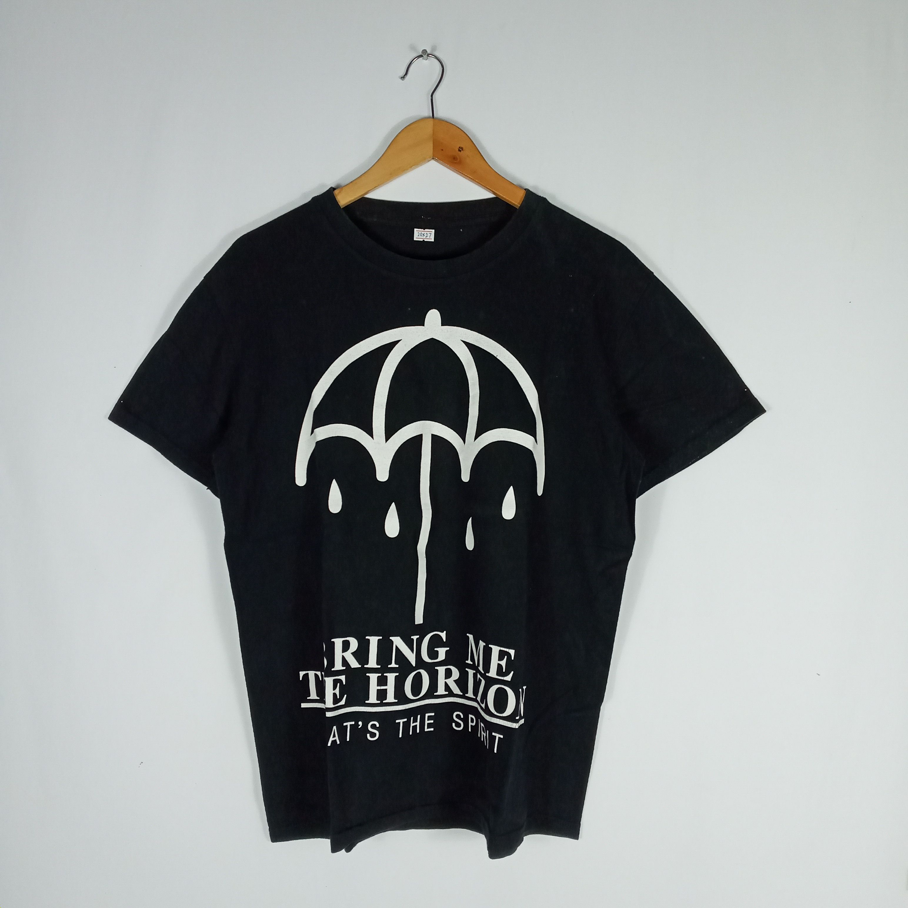 image of Band Tees x Tour Tee United Kingdom Metalcore Band Bring Me The Horizon Album in Black (Size Medium