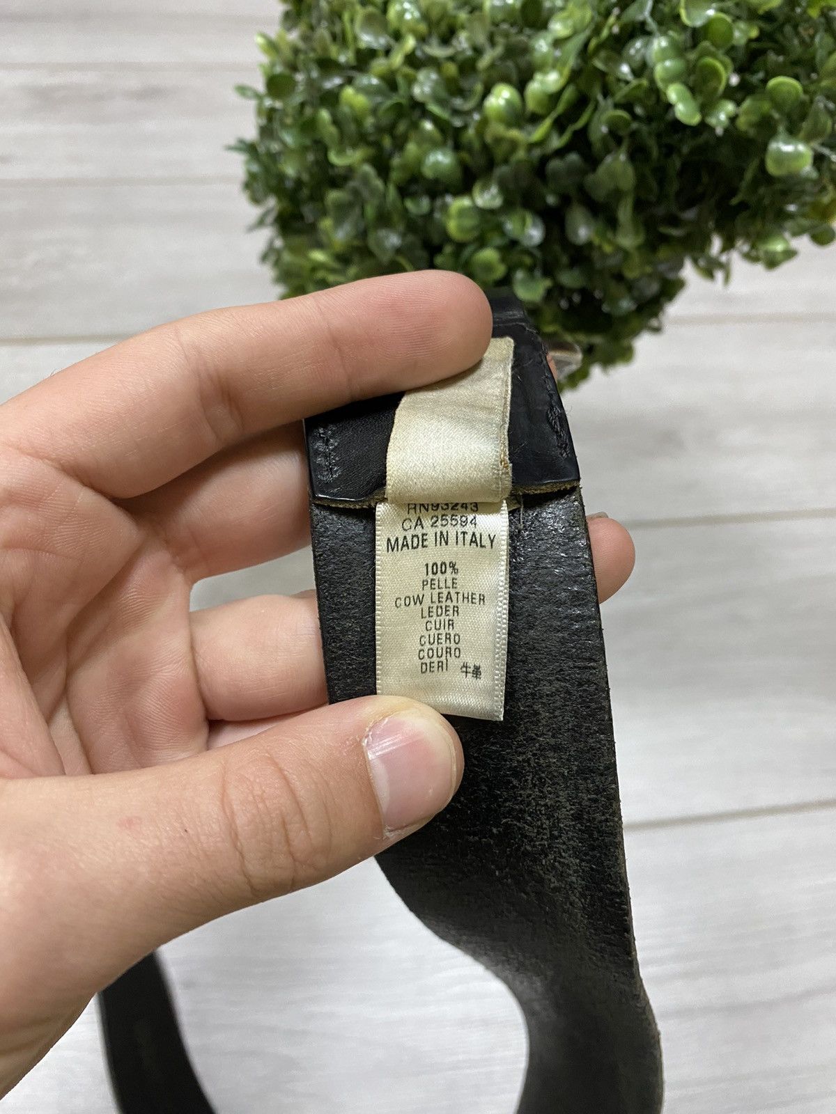 Diesel × Vintage Diesel vintage big pink head buckle leather belt Italy Size 36 - 6 Thumbnail