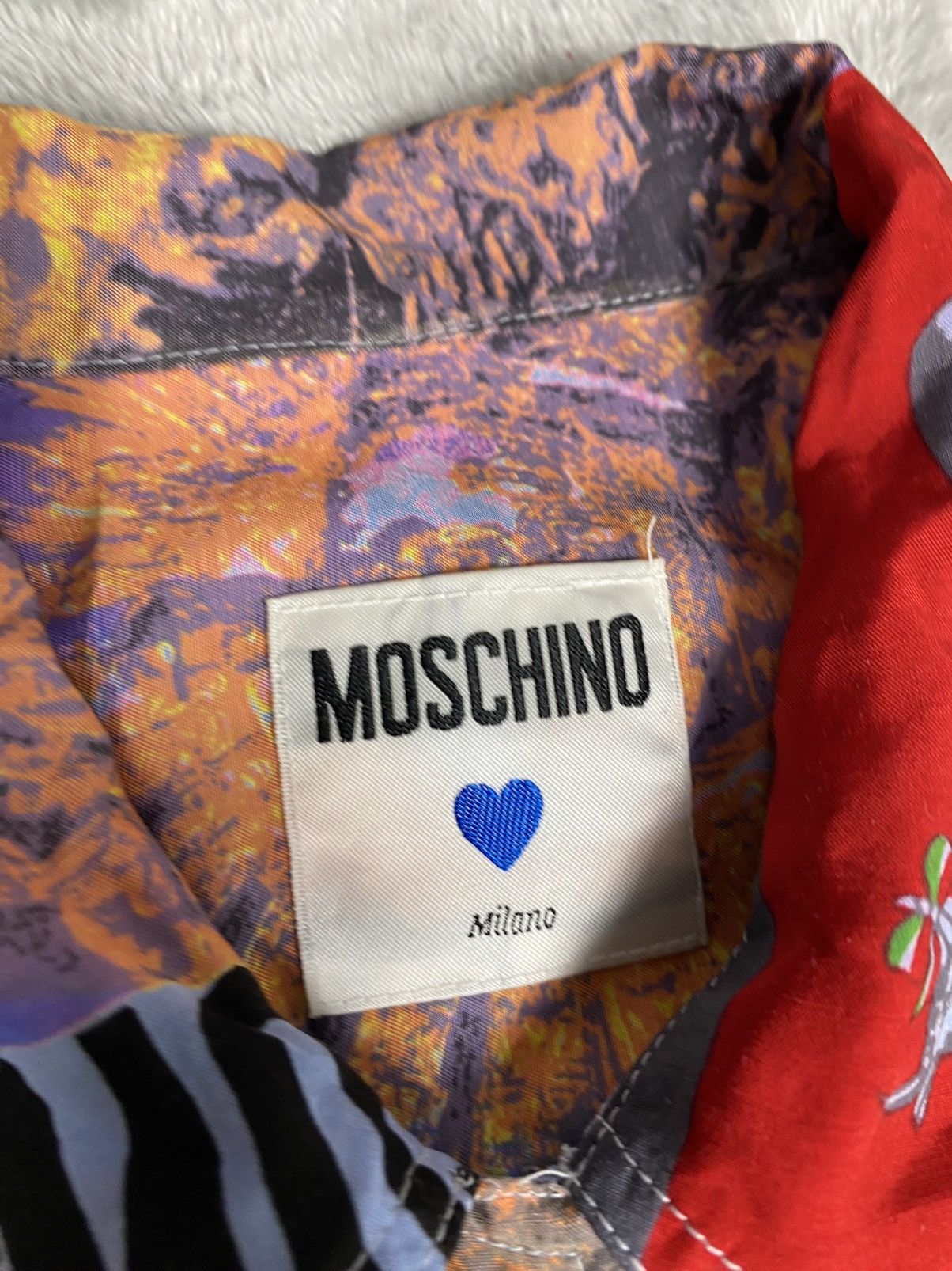 Moschino Vintage Moschino Rayon Button up Size M / US 6-8 / IT 42-44 - 7 Thumbnail