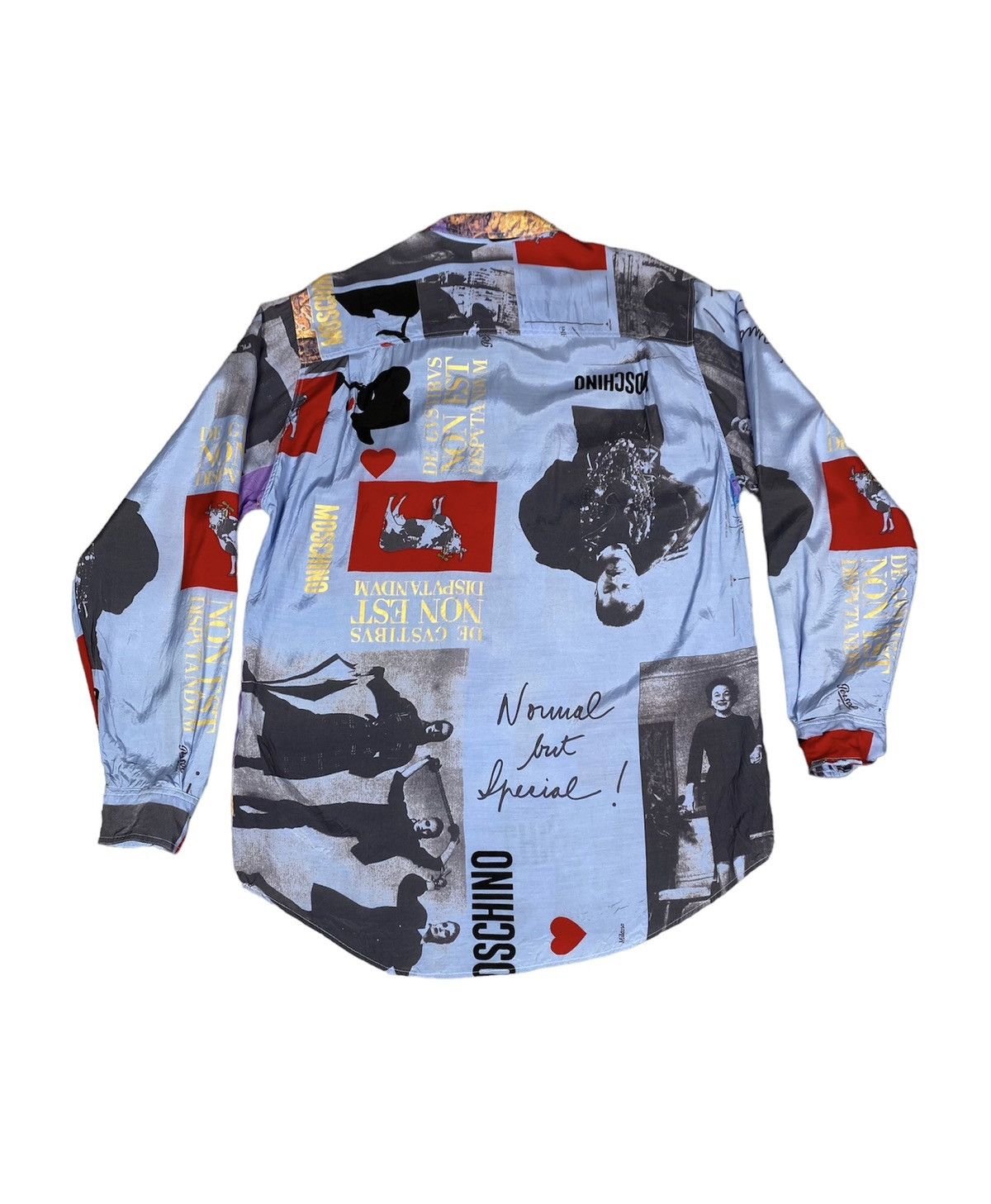 Moschino Vintage Moschino Rayon Button up Size M / US 6-8 / IT 42-44 - 2 Thumbnail