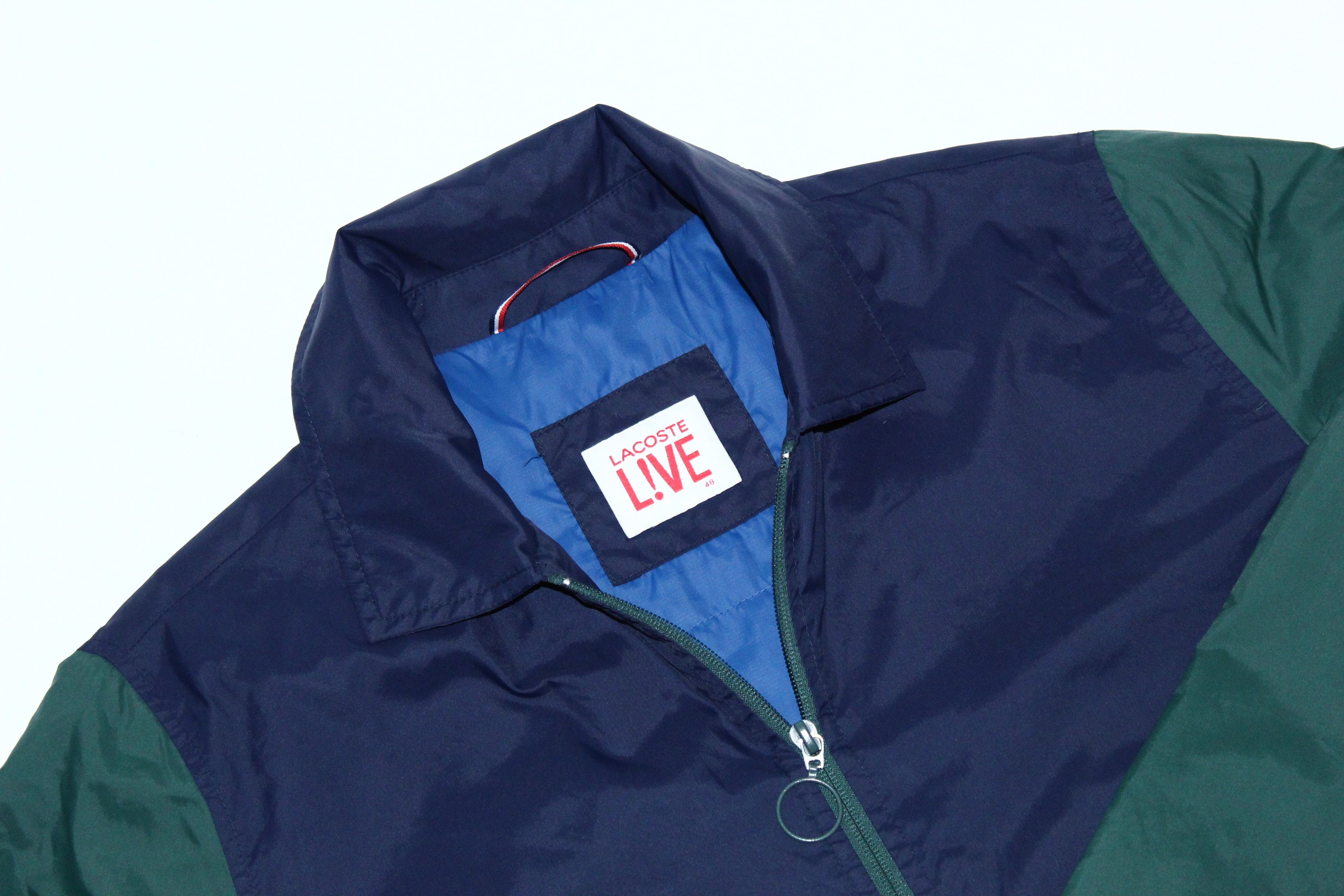 Lacoste Lacoste Live Casual Classics Zipper Coach Jacket Size US L / EU 52-54 / 3 - 3 Thumbnail