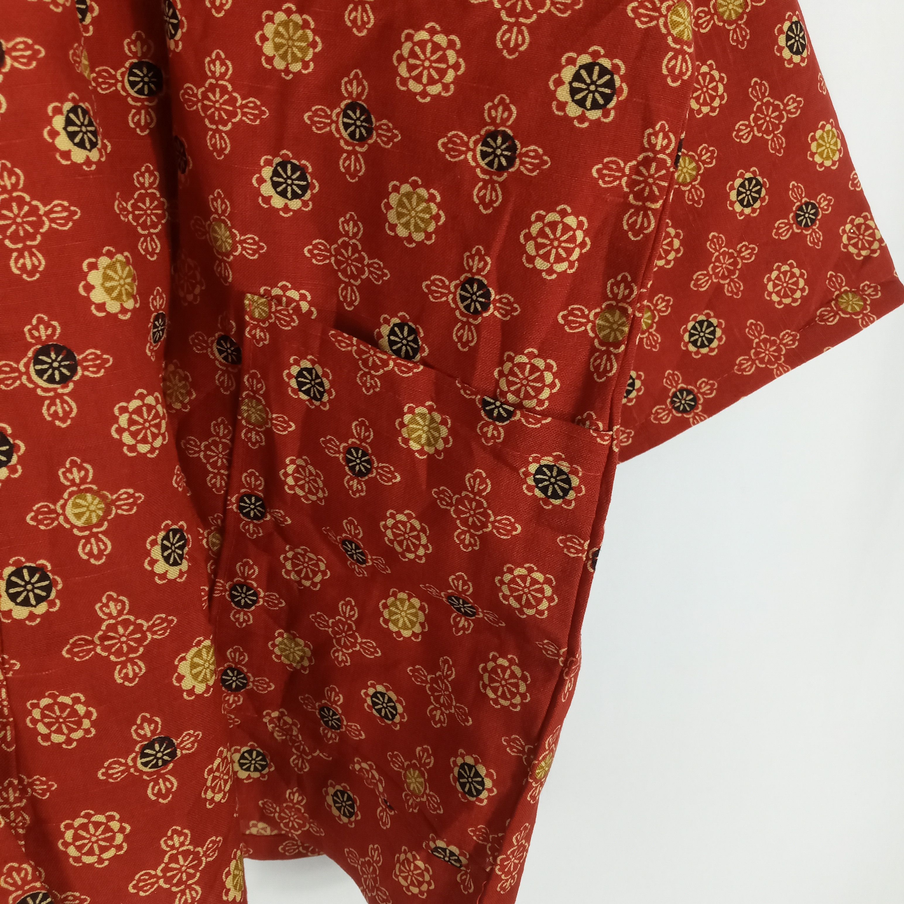 Japanese Brand × Vintage Vintage Japanese Brand Fullprint Colourful Flower Kimono Size US L / EU 52-54 / 3 - 4 Thumbnail