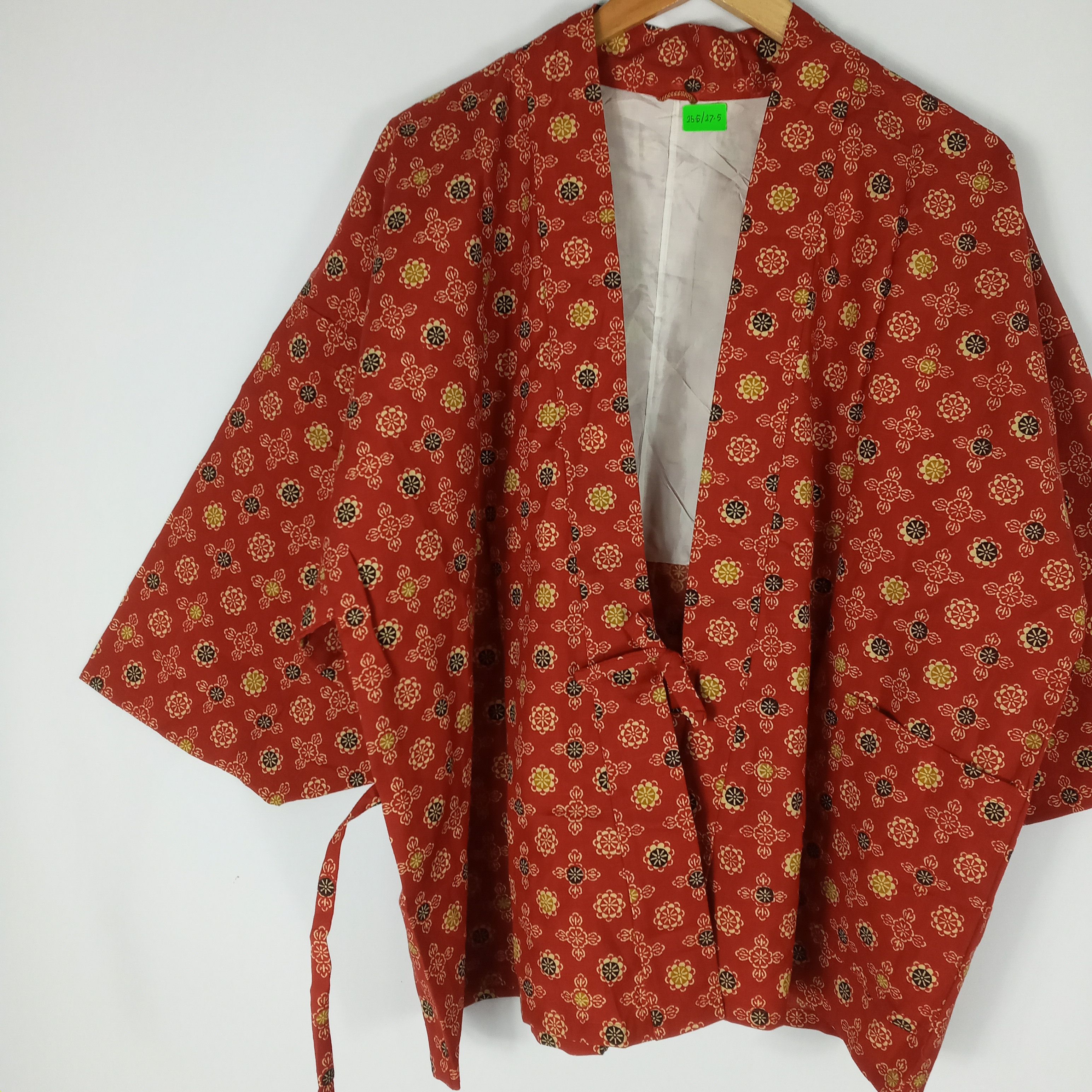 Japanese Brand × Vintage Vintage Japanese Brand Fullprint Colourful Flower Kimono Size US L / EU 52-54 / 3 - 3 Thumbnail