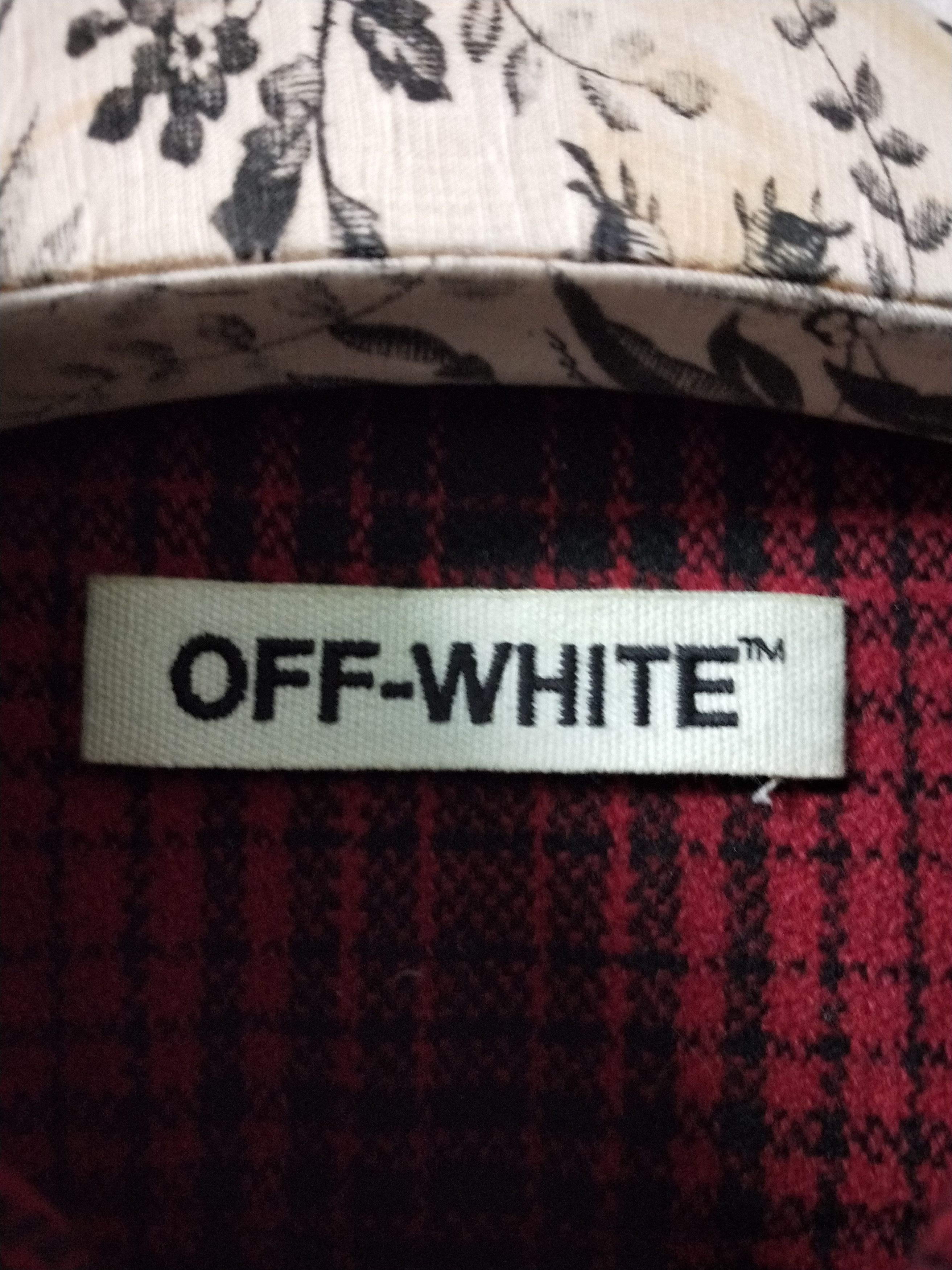 Off-White Tartan Diagonal Check Shirt Size US M / EU 48-50 / 2 - 5 Thumbnail