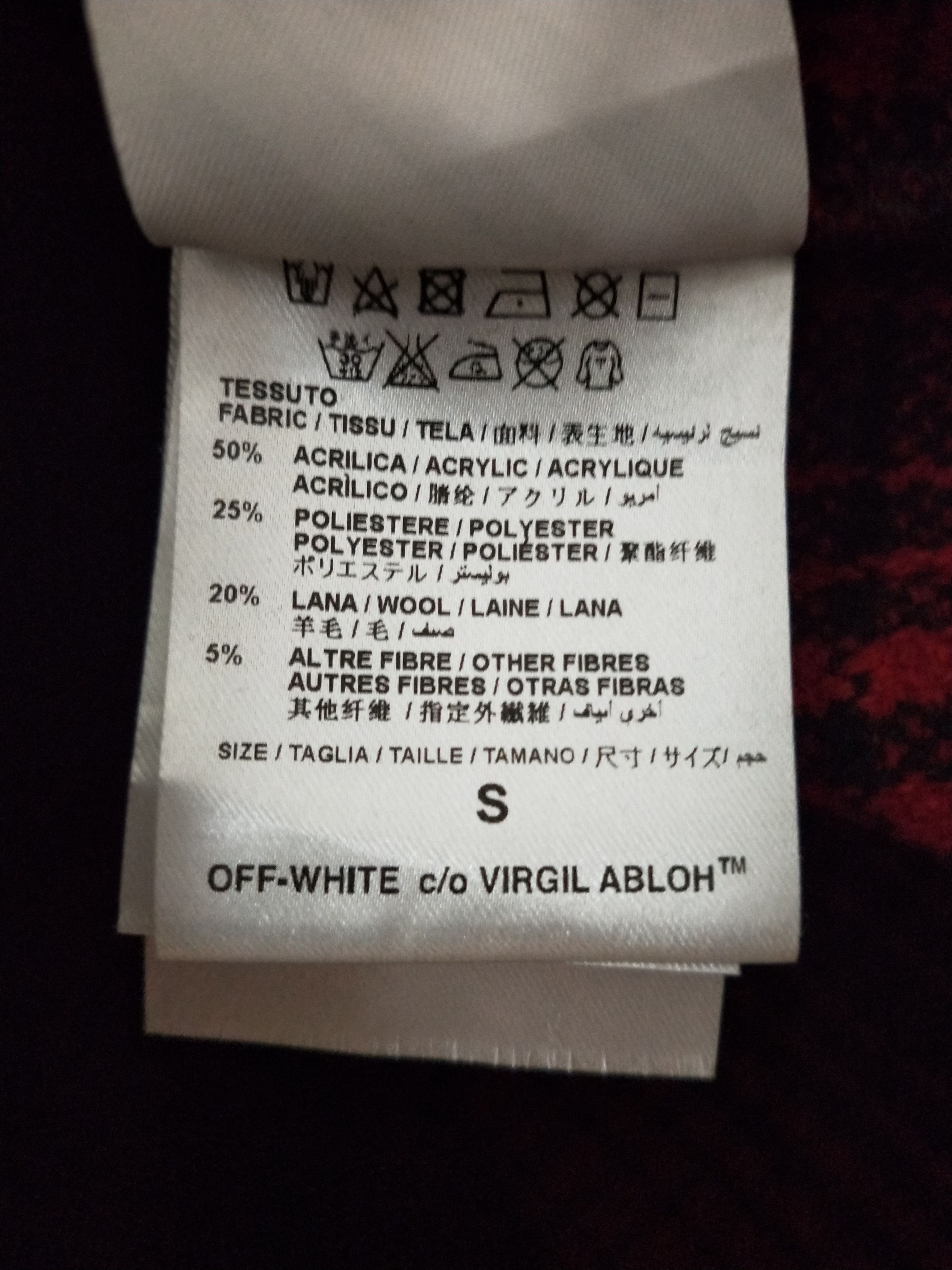 Off-White Tartan Diagonal Check Shirt Size US M / EU 48-50 / 2 - 7 Thumbnail