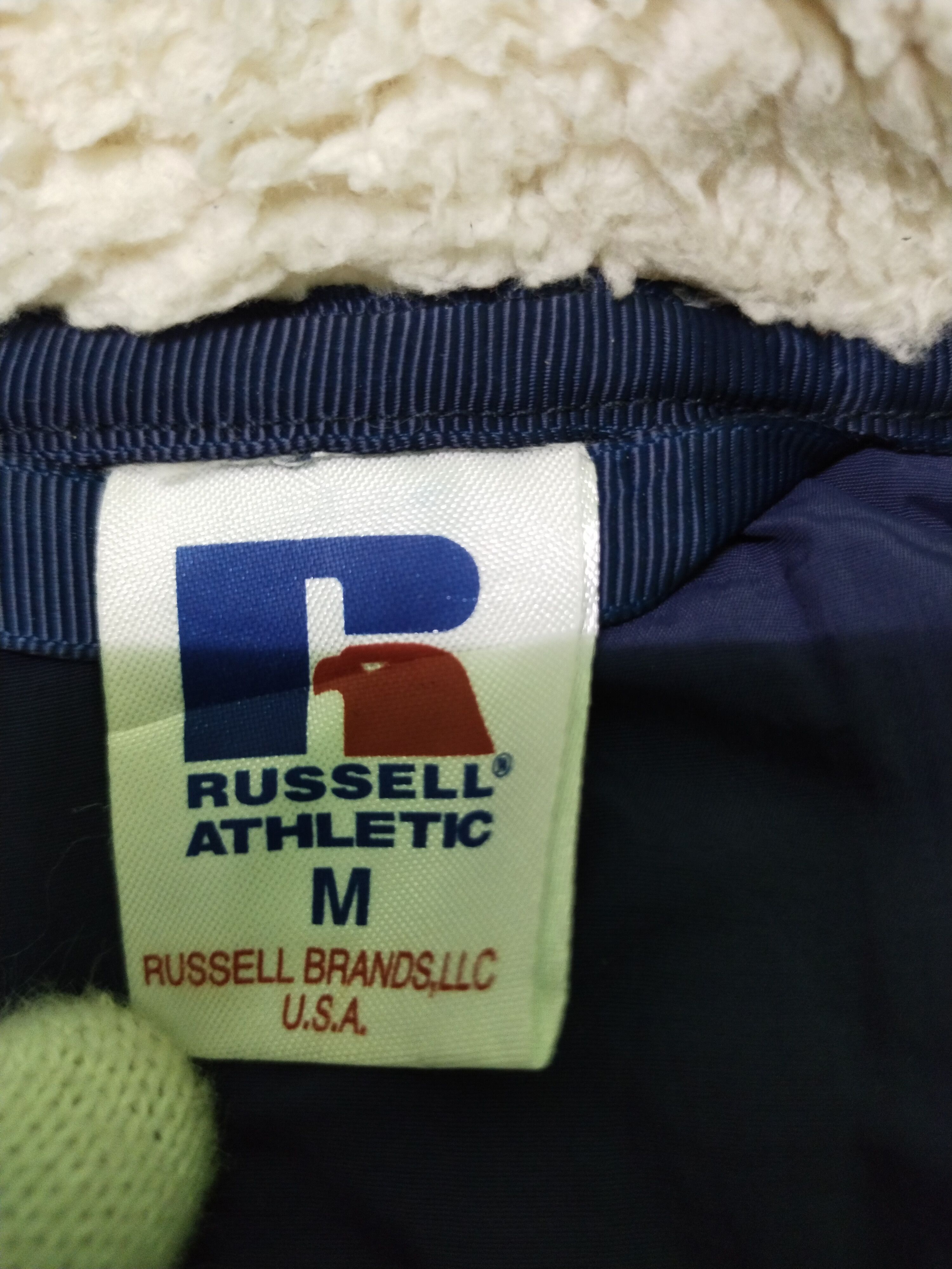 Russell Athletic × Vintage Vintage Russell Athletic Vest Zipper Fleece Size US M / EU 48-50 / 2 - 7 Thumbnail
