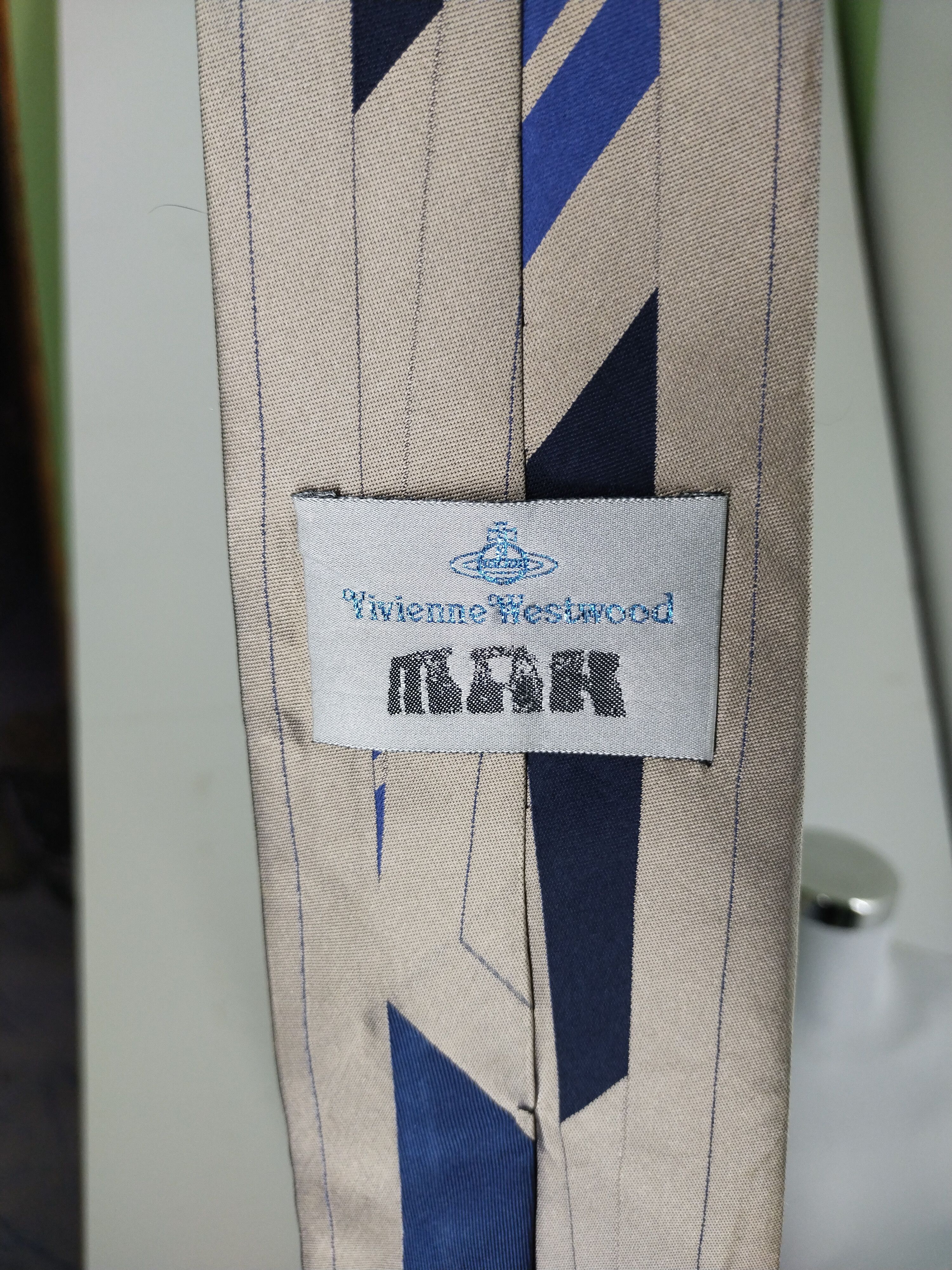 Vintage × Vivienne Westwood Vintage Rare Vivienne Westwood Silk Tie Size ONE SIZE - 10 Thumbnail