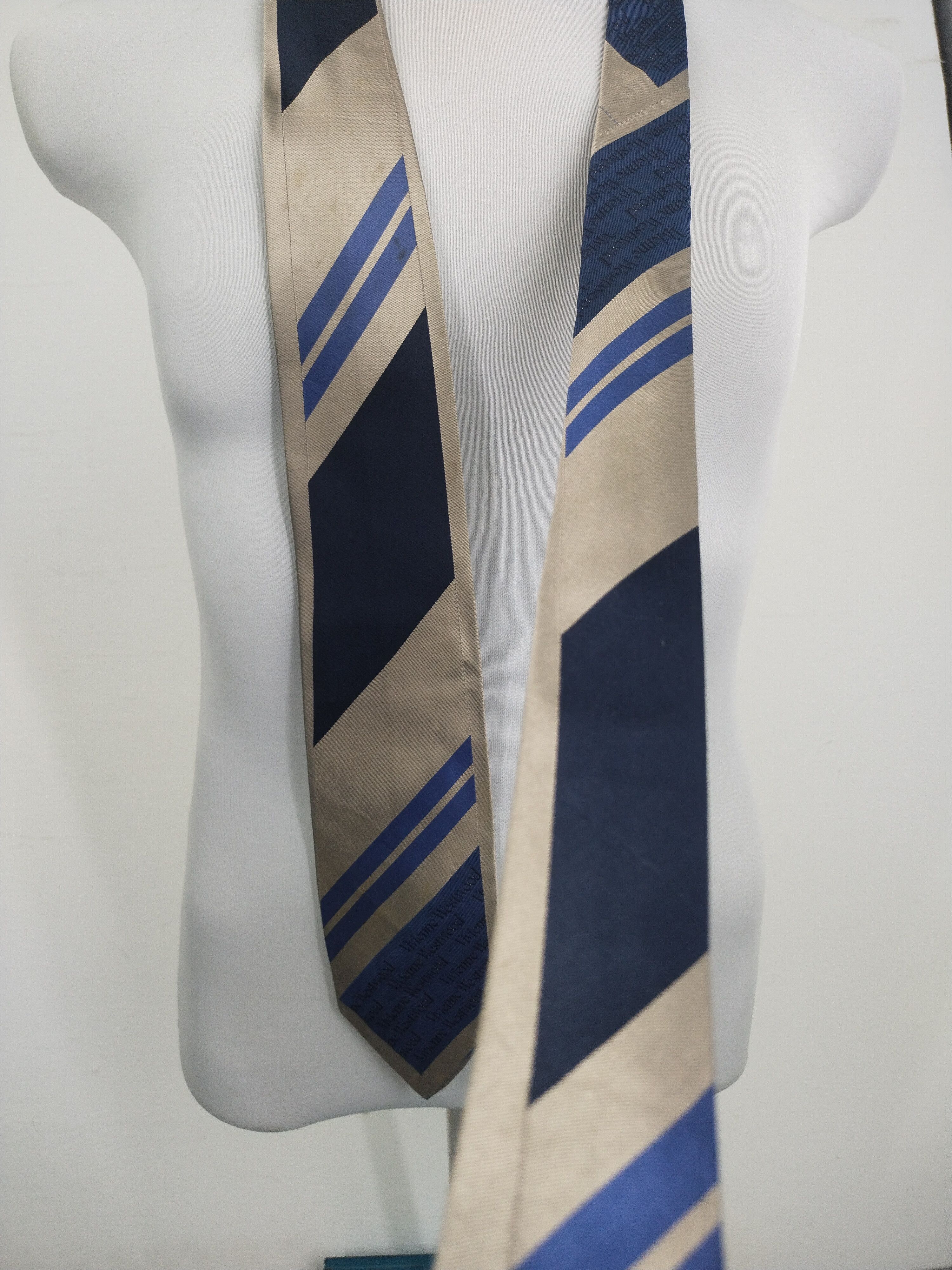 Vintage × Vivienne Westwood Vintage Rare Vivienne Westwood Silk Tie Size ONE SIZE - 6 Thumbnail