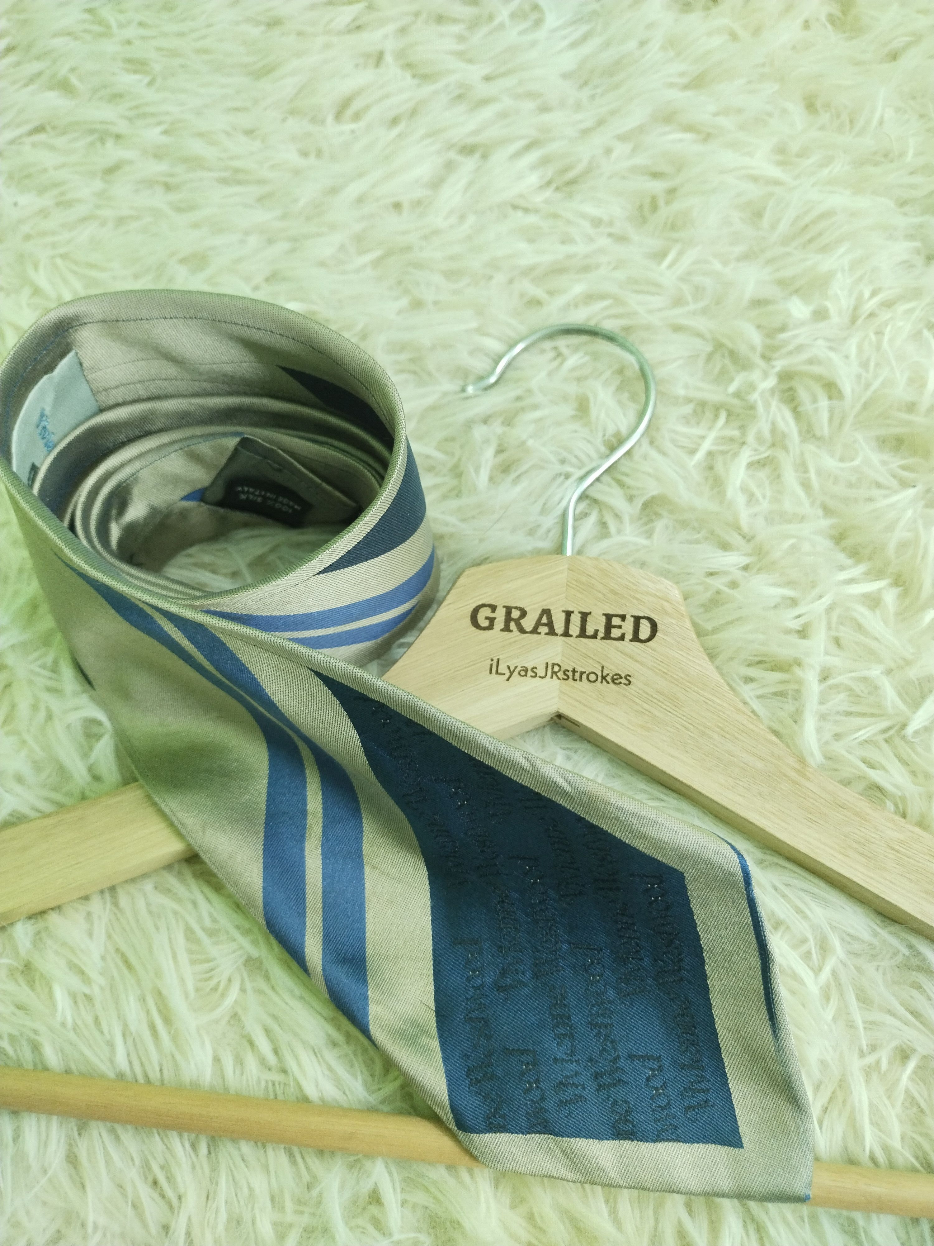 Vintage × Vivienne Westwood Vintage Rare Vivienne Westwood Silk Tie Size ONE SIZE - 14 Thumbnail