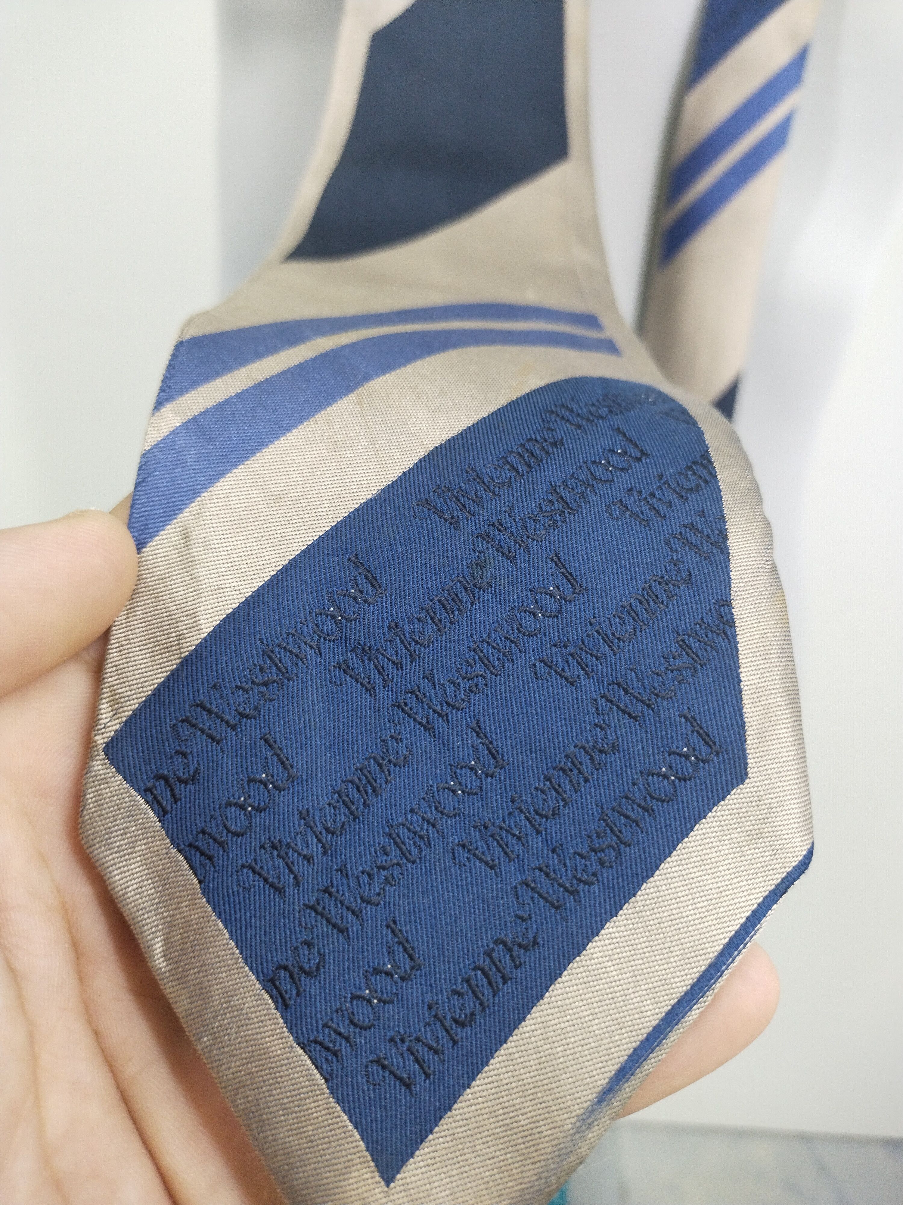 Vintage × Vivienne Westwood Vintage Rare Vivienne Westwood Silk Tie Size ONE SIZE - 3 Thumbnail