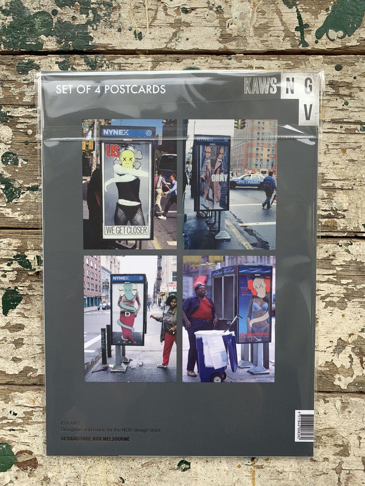 Kaws KAWS X NGV POSTCARD SET OF 4 - PHONE SHELTERS SERIES Size ONE SIZE - 2 Thumbnail