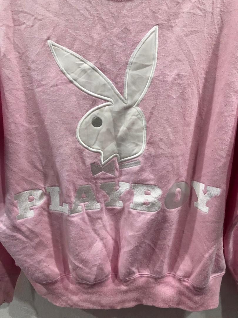 Japanese Brand × Playboy Playboy Sweatshirt Big Logo Size M Size US M / EU 48-50 / 2 - 3 Thumbnail