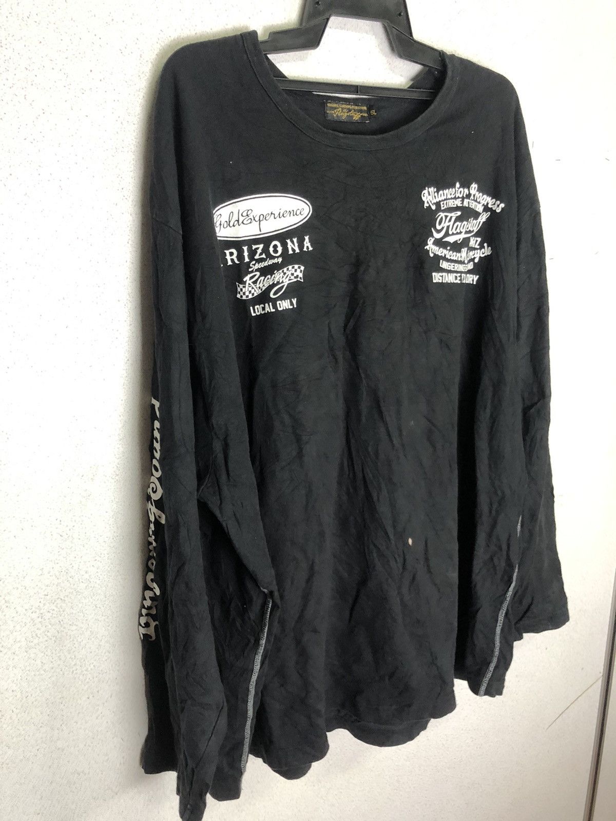 Arizona Jean Co. Flagstaff Arizona American Motorcycle rare print OVERSIZED Size US XXL / EU 58 / 5 - 10 Thumbnail