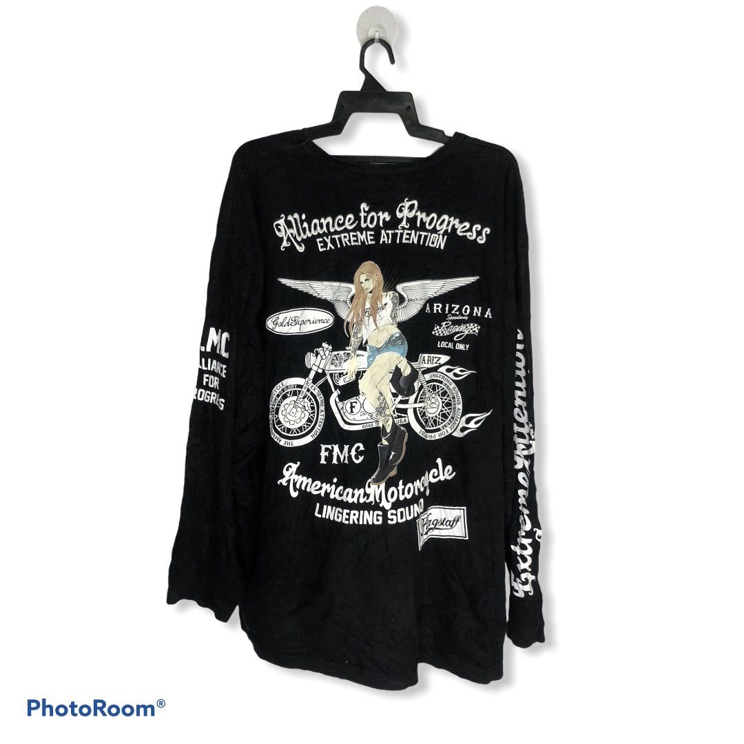 Arizona Jean Co. Flagstaff Arizona American Motorcycle rare print OVERSIZED Size US XXL / EU 58 / 5 - 1 Thumbnail