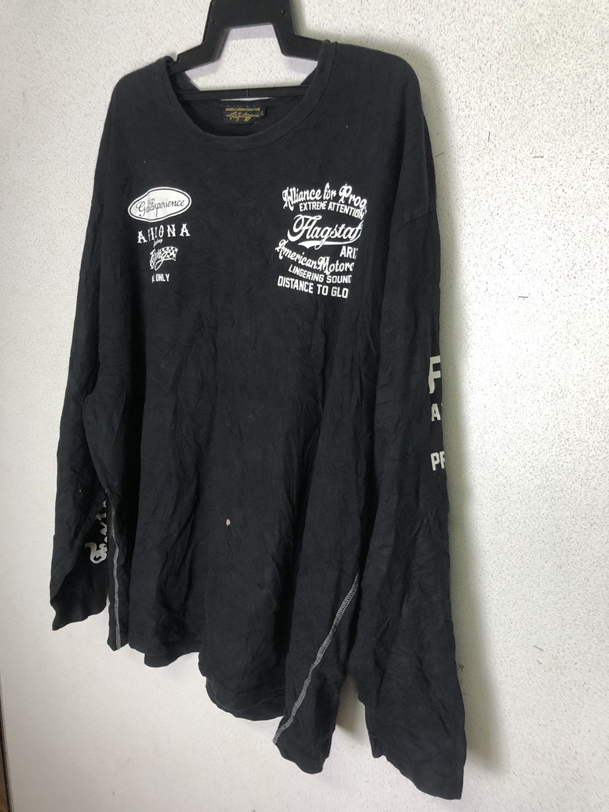 Arizona Jean Co. Flagstaff Arizona American Motorcycle rare print OVERSIZED Size US XXL / EU 58 / 5 - 9 Thumbnail