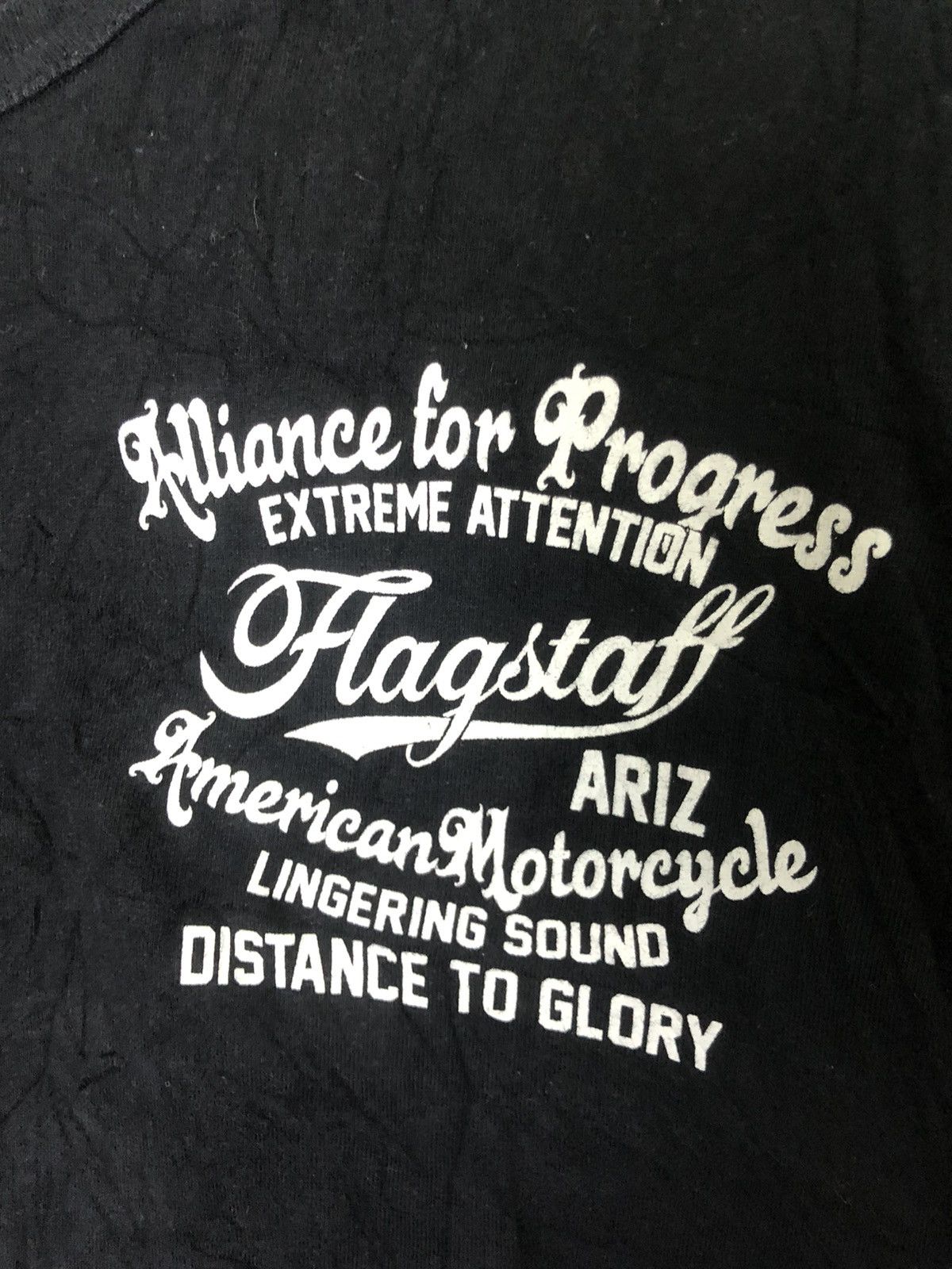Arizona Jean Co. Flagstaff Arizona American Motorcycle rare print OVERSIZED Size US XXL / EU 58 / 5 - 8 Thumbnail
