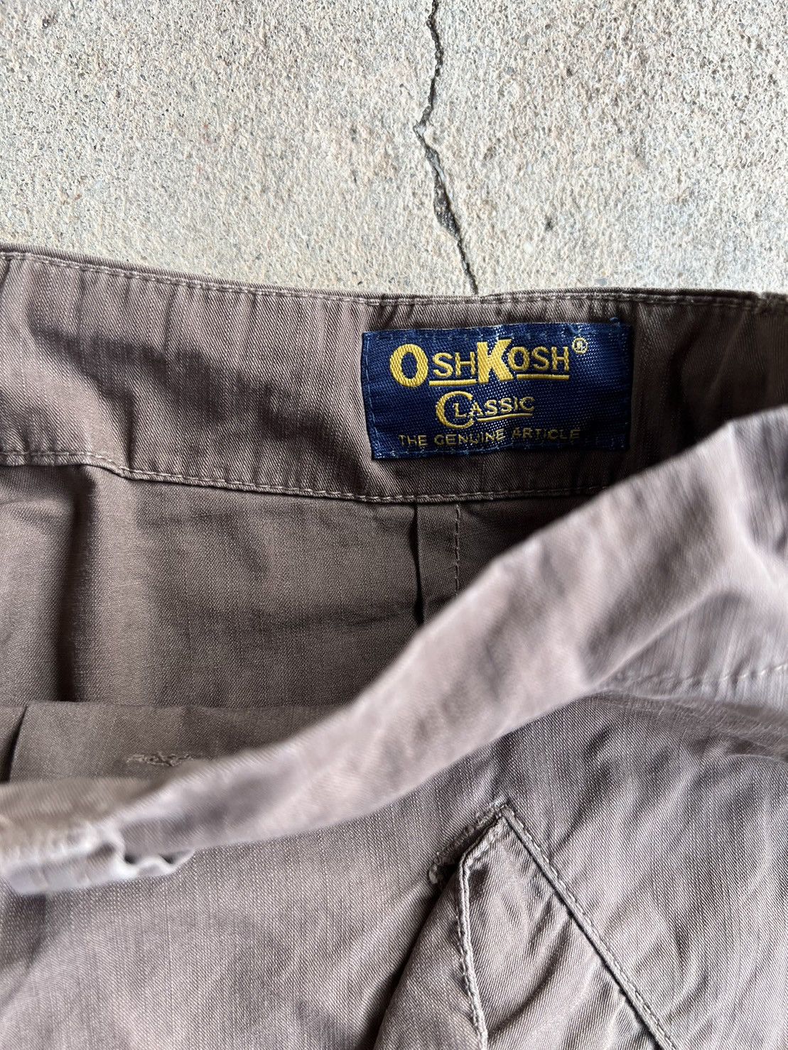 Schott Vintage Oshkosh Cargo Pants (Adjustable waist 26-34) Size US 34 / EU 50 - 8 Thumbnail
