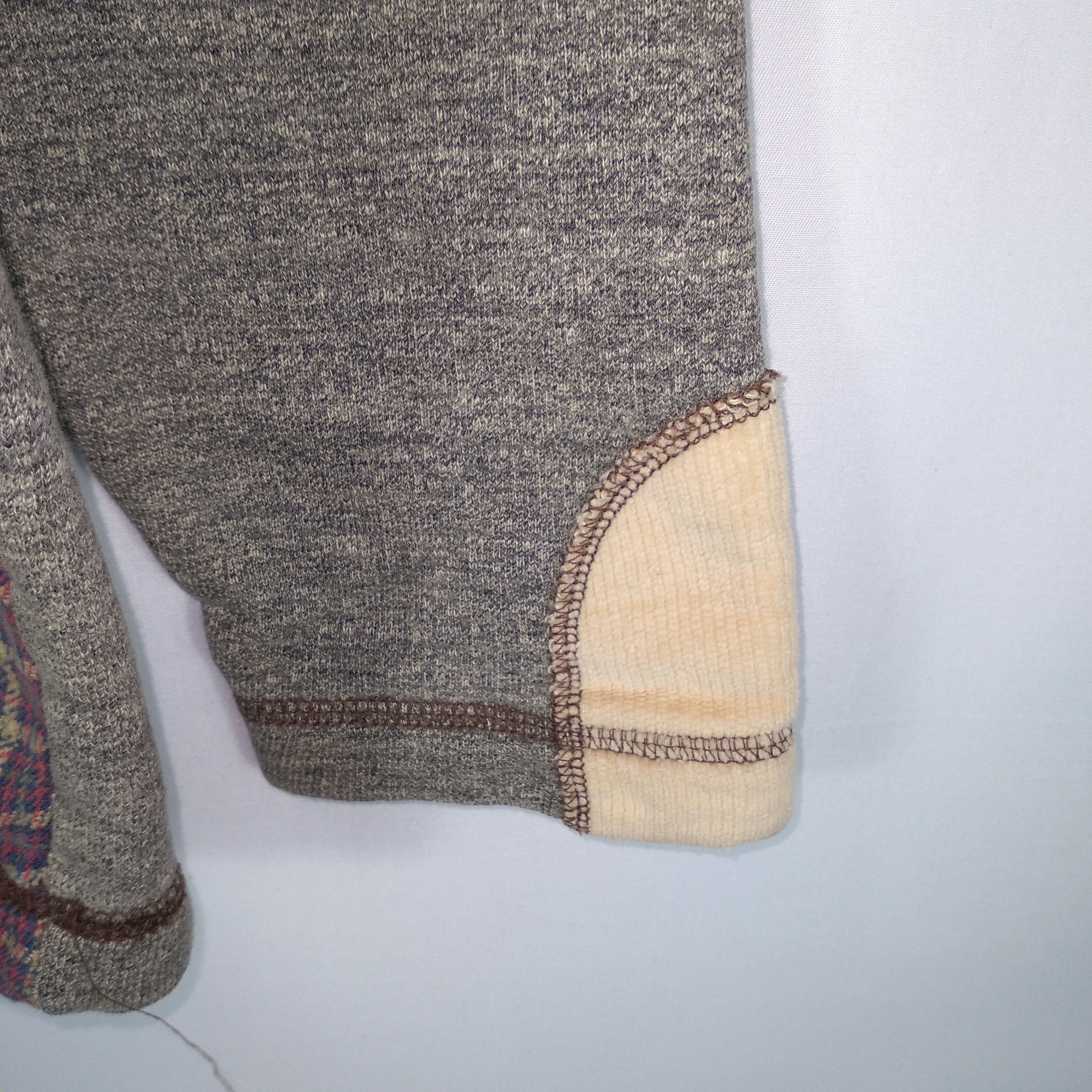 CABANE de ZUCCa × Japanese Brand × Vintage Vintage Zuppa Di Zucca Crewneck Patchwork Sweatshirts Size US XS / EU 42 / 0 - 6 Thumbnail