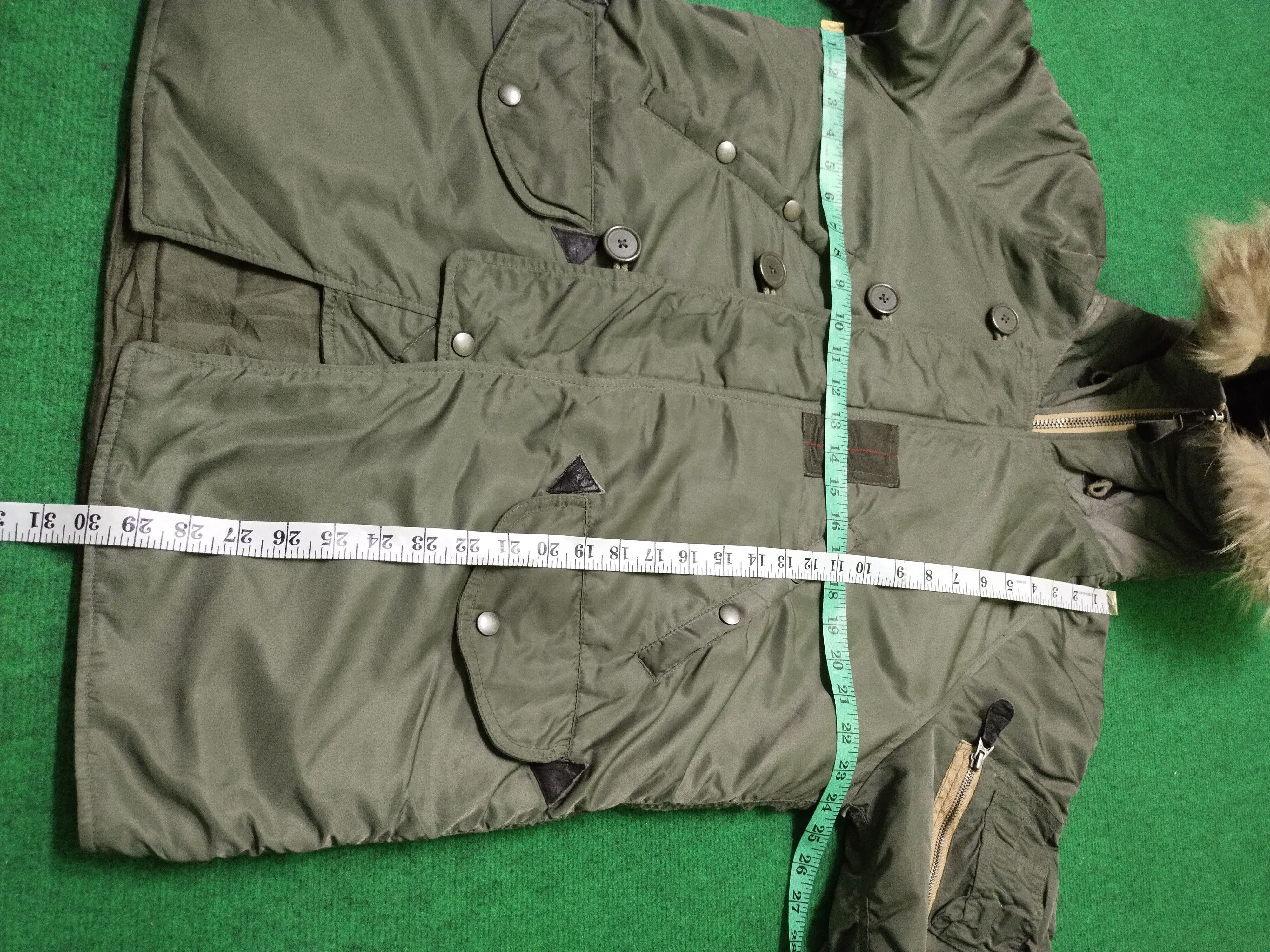 Avirex Vintage Avirex Army Hoodie Jacket Size US L / EU 52-54 / 3 - 14 Thumbnail