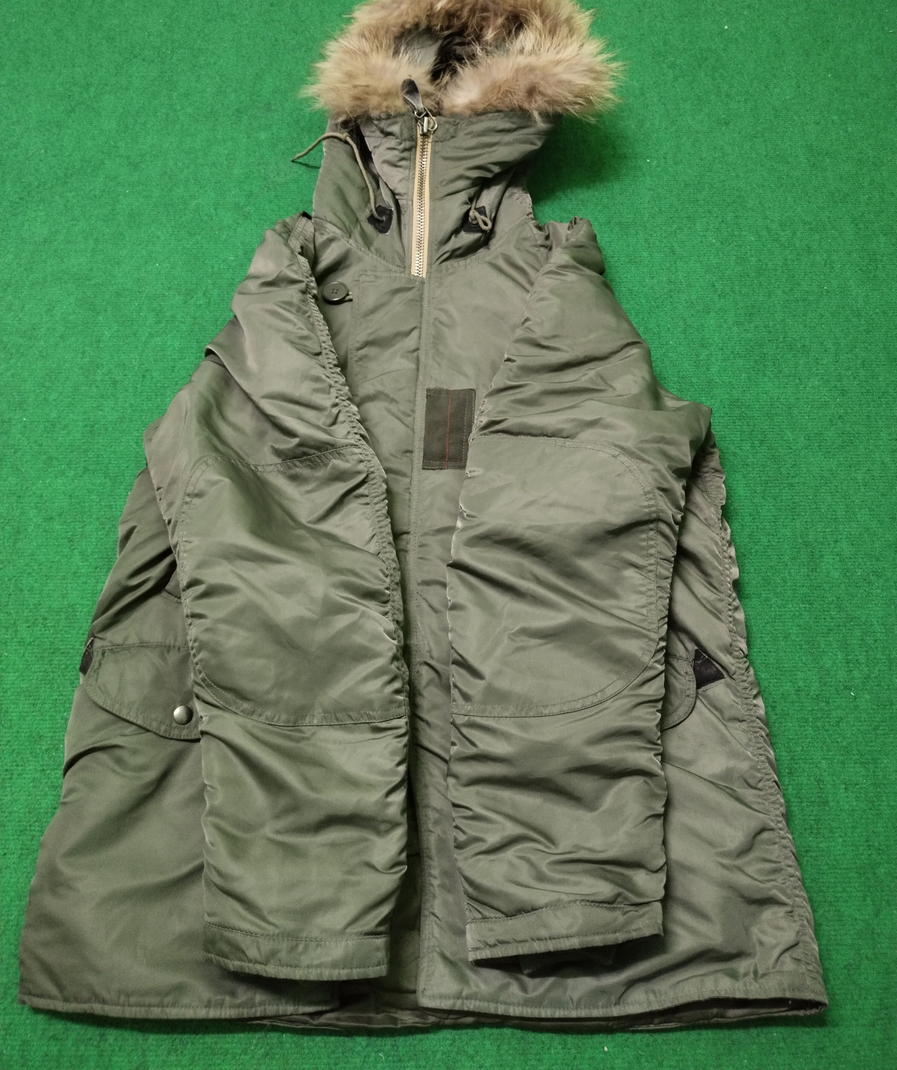 Avirex Vintage Avirex Army Hoodie Jacket Size US L / EU 52-54 / 3 - 2 Thumbnail