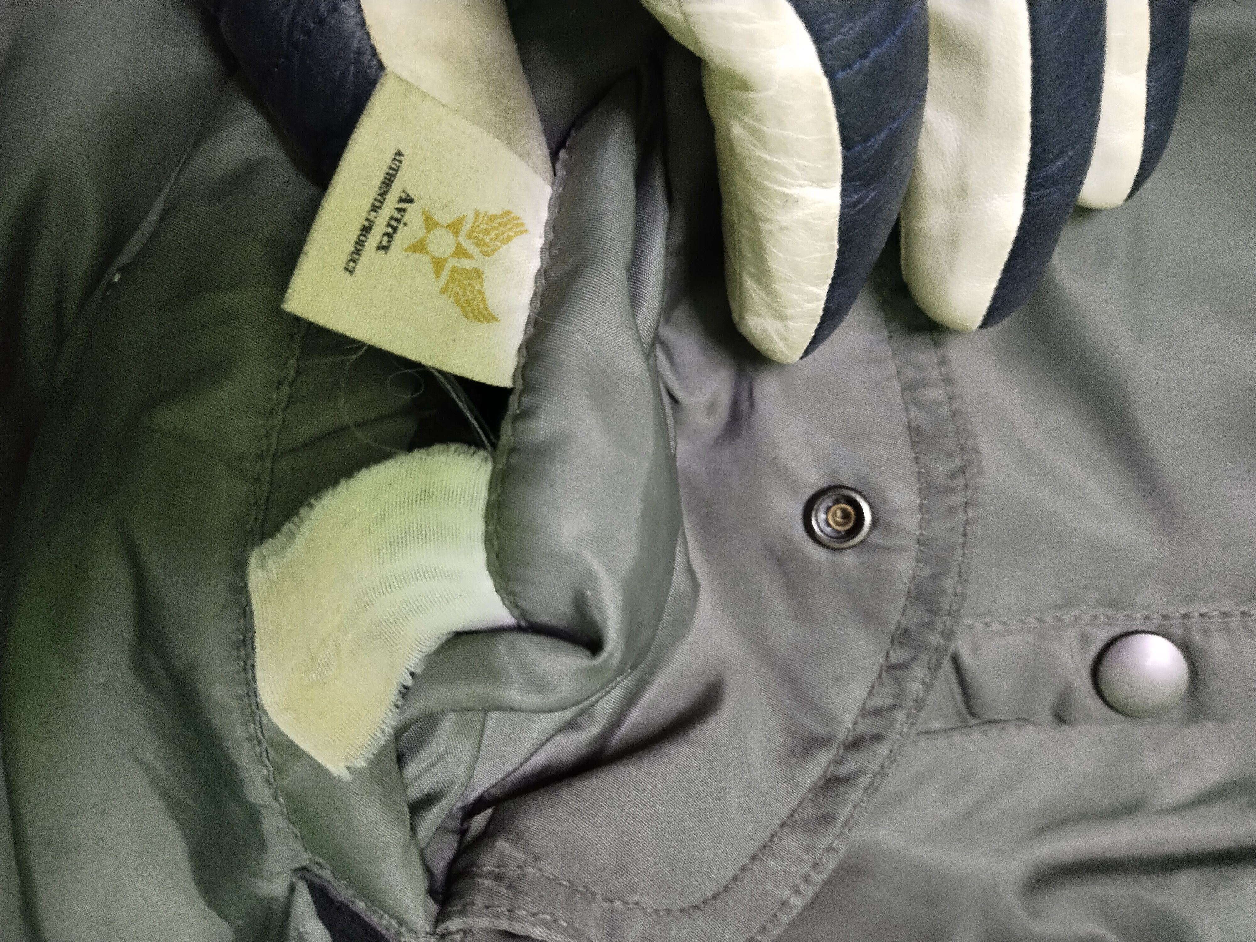 Avirex Vintage Avirex Army Hoodie Jacket Size US L / EU 52-54 / 3 - 11 Thumbnail