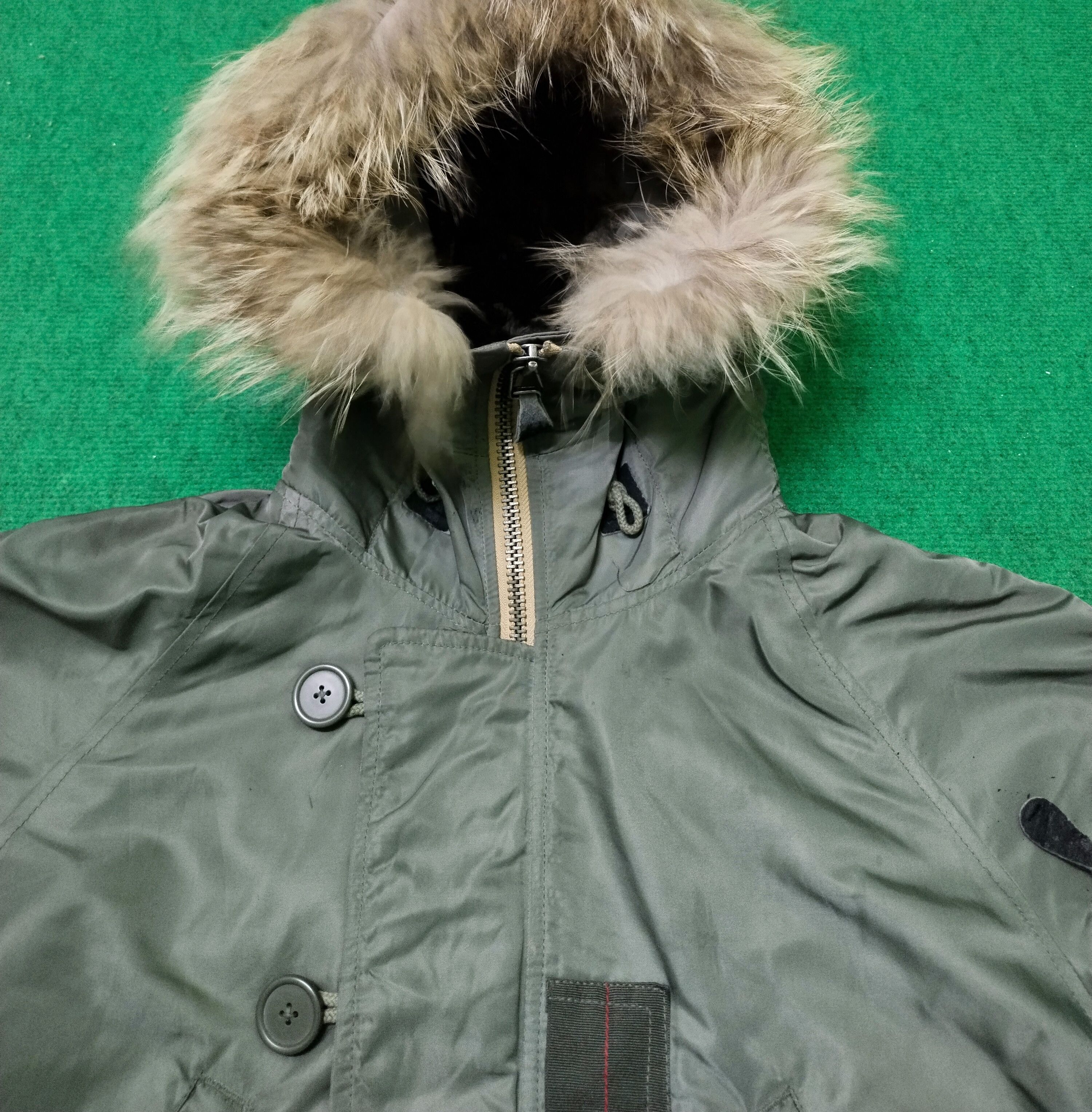 Avirex Vintage Avirex Army Hoodie Jacket Size US L / EU 52-54 / 3 - 6 Thumbnail