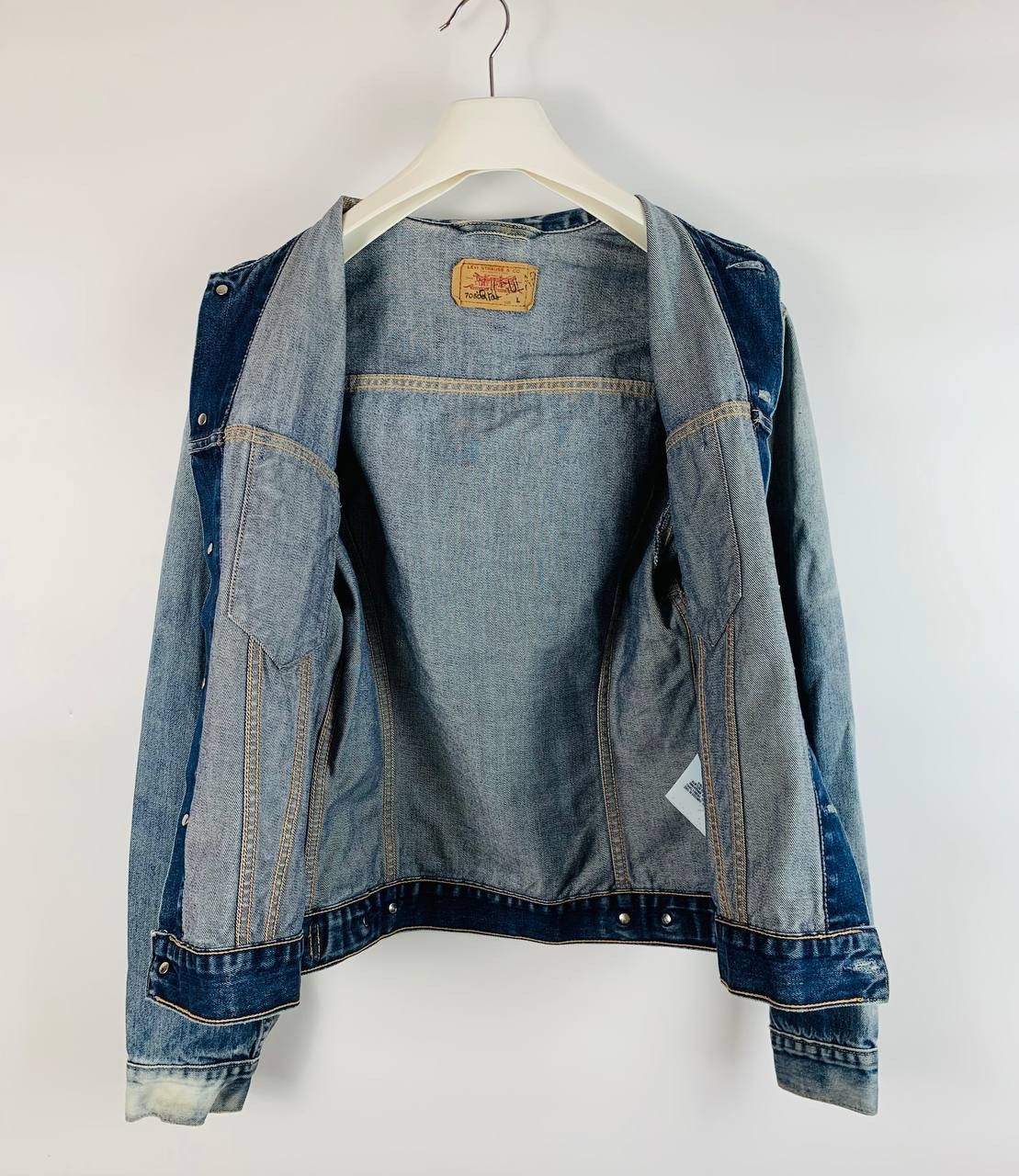 Levi's Levi's & Levi's Vintage Clothing denim jacket L Size L / US 10 / IT 46 - 16 Thumbnail