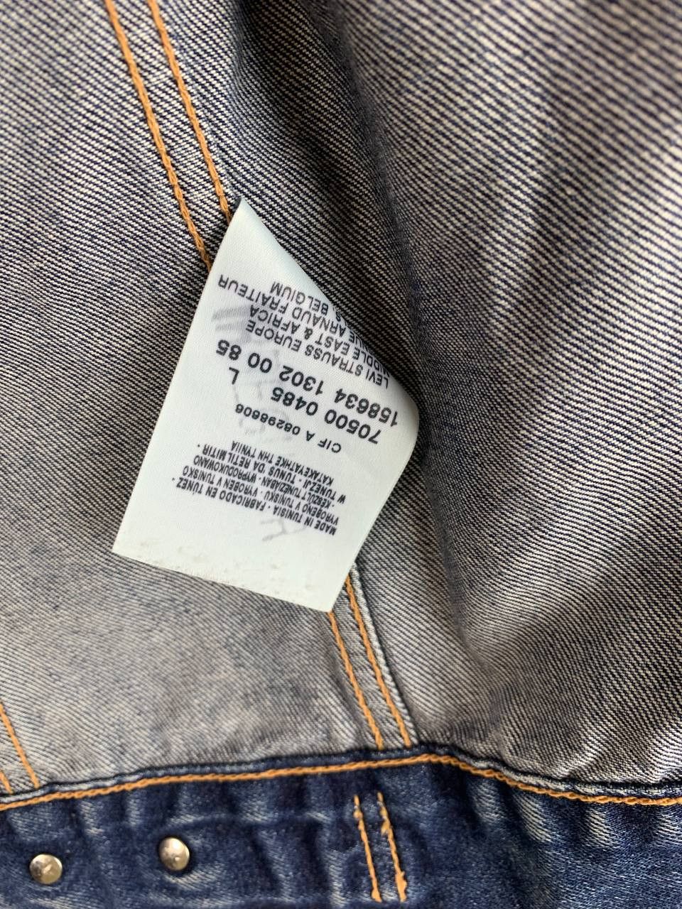 Levi's Levi's & Levi's Vintage Clothing denim jacket L Size L / US 10 / IT 46 - 15 Thumbnail