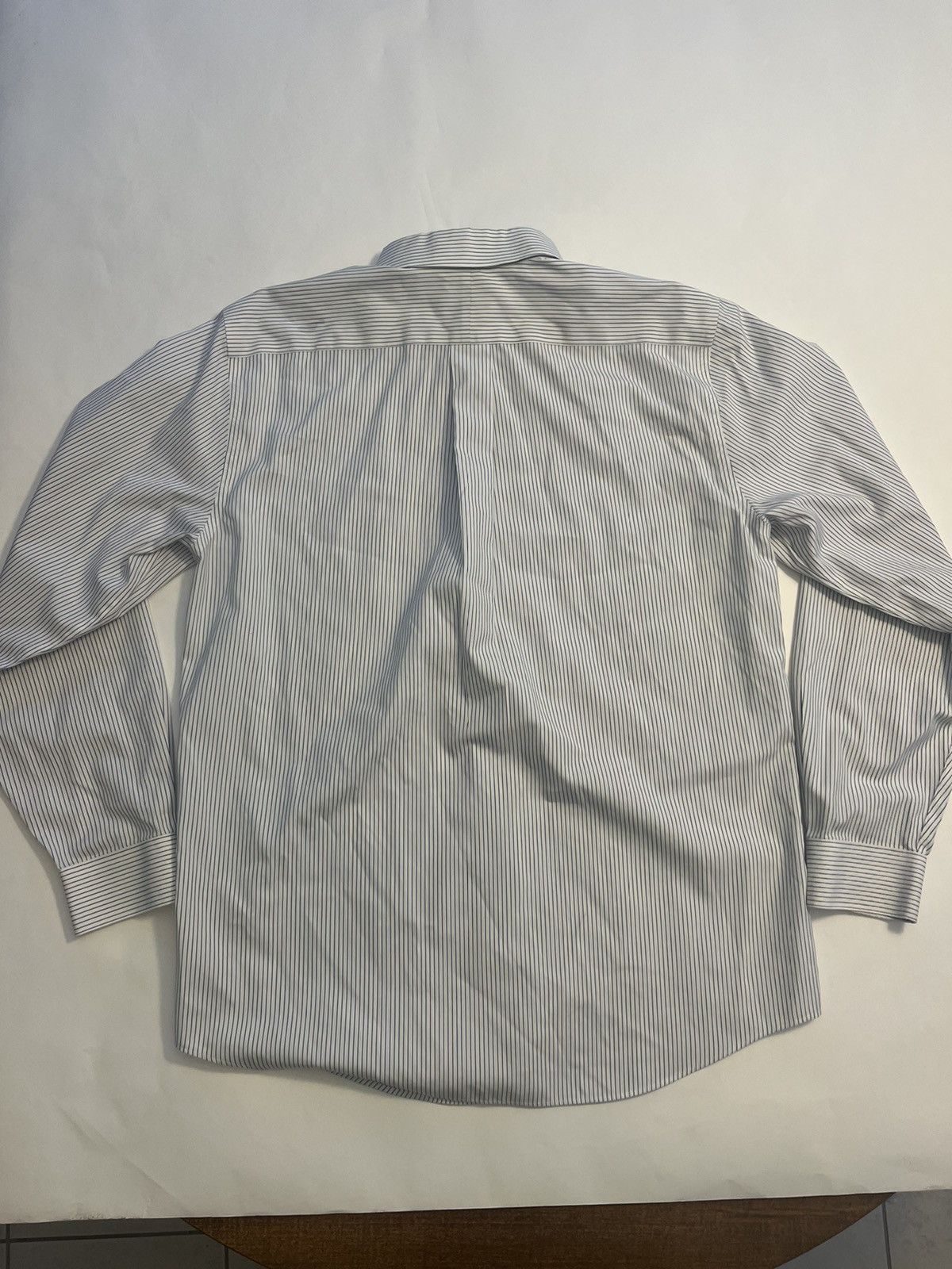 L.L. Bean Y2k L.L.Bean Summer White Dress Shirt Size US M / EU 48-50 / 2 - 2 Thumbnail