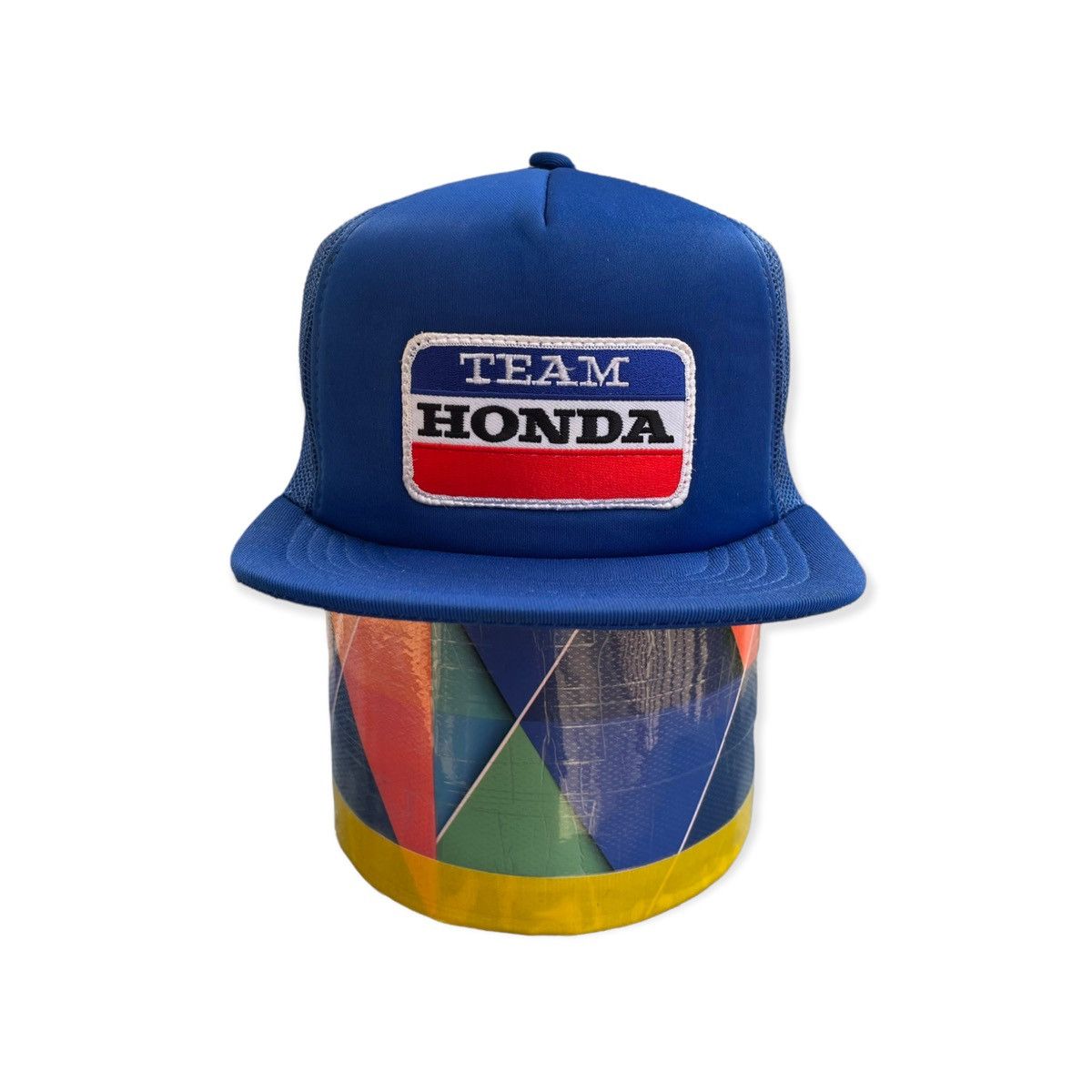Honda Vintage Team Honda Patches Trucker Hats Size ONE SIZE - 2 Thumbnail