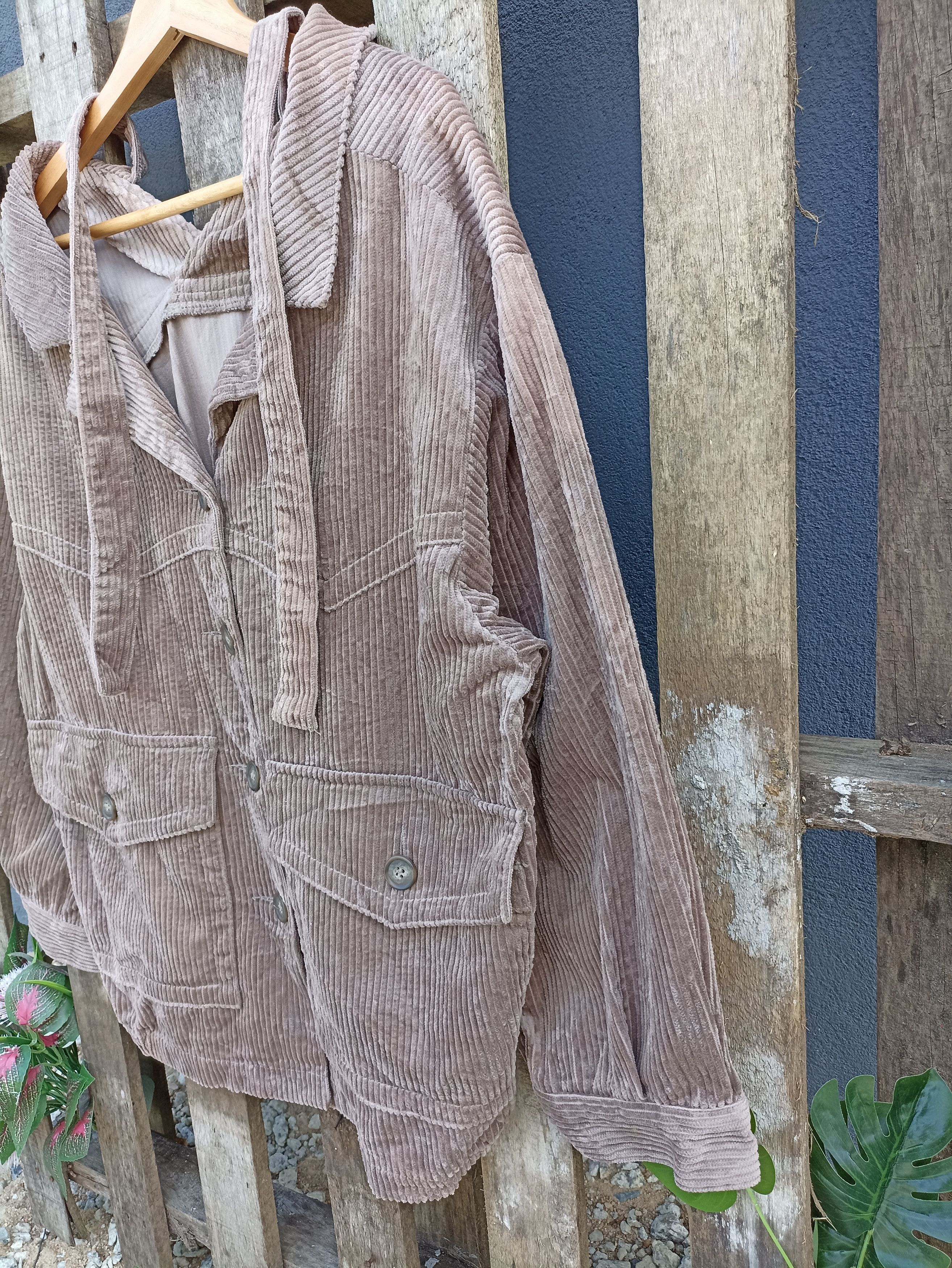 Japanese Brand Japan brand W/Closet Baggy Couduroy Button Jacket Size US M / EU 48-50 / 2 - 4 Thumbnail
