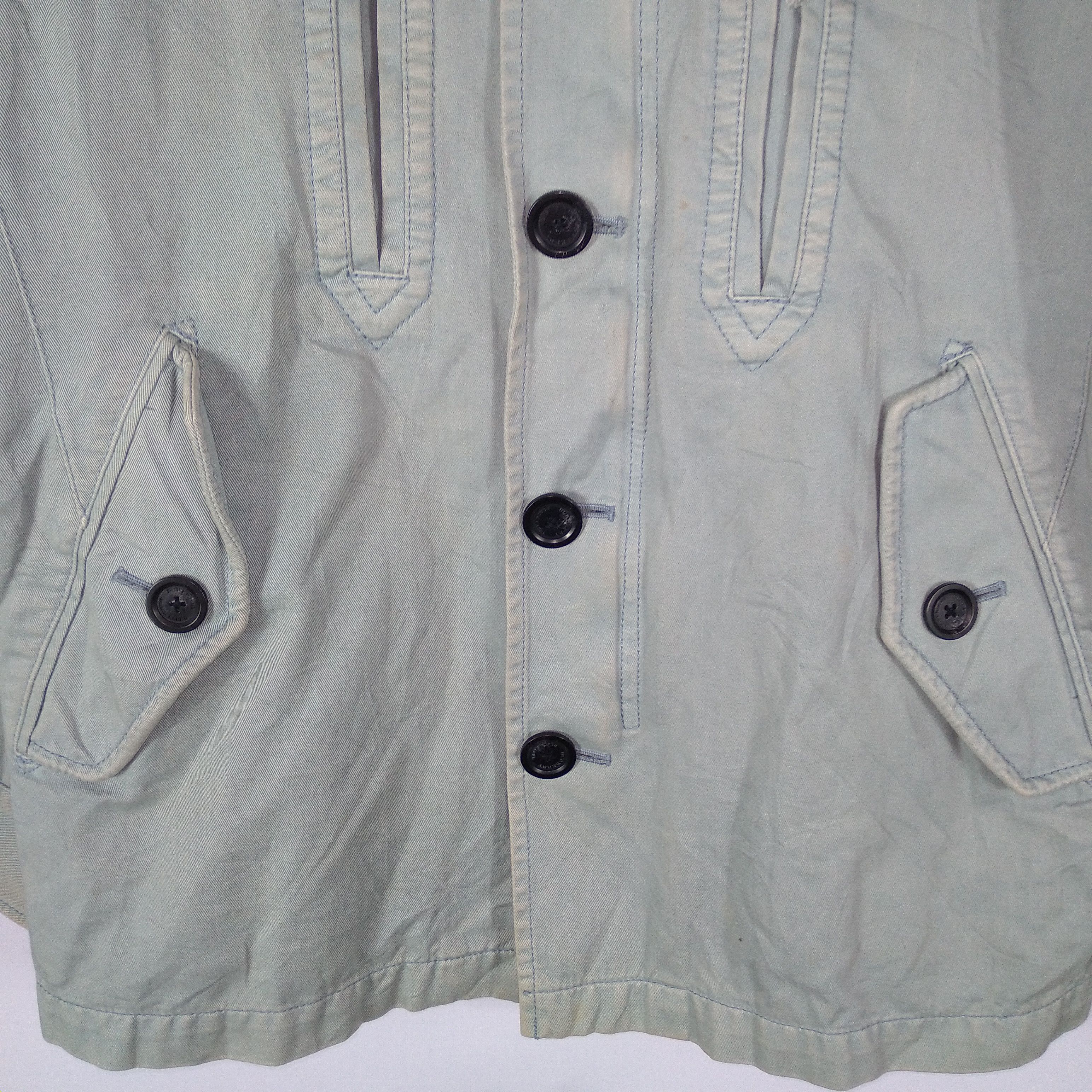 Burberry 🔥Rare🔥Burberry Parkas Buttons Zipper Hoodie Casual Jacket Size US S / EU 44-46 / 1 - 4 Thumbnail