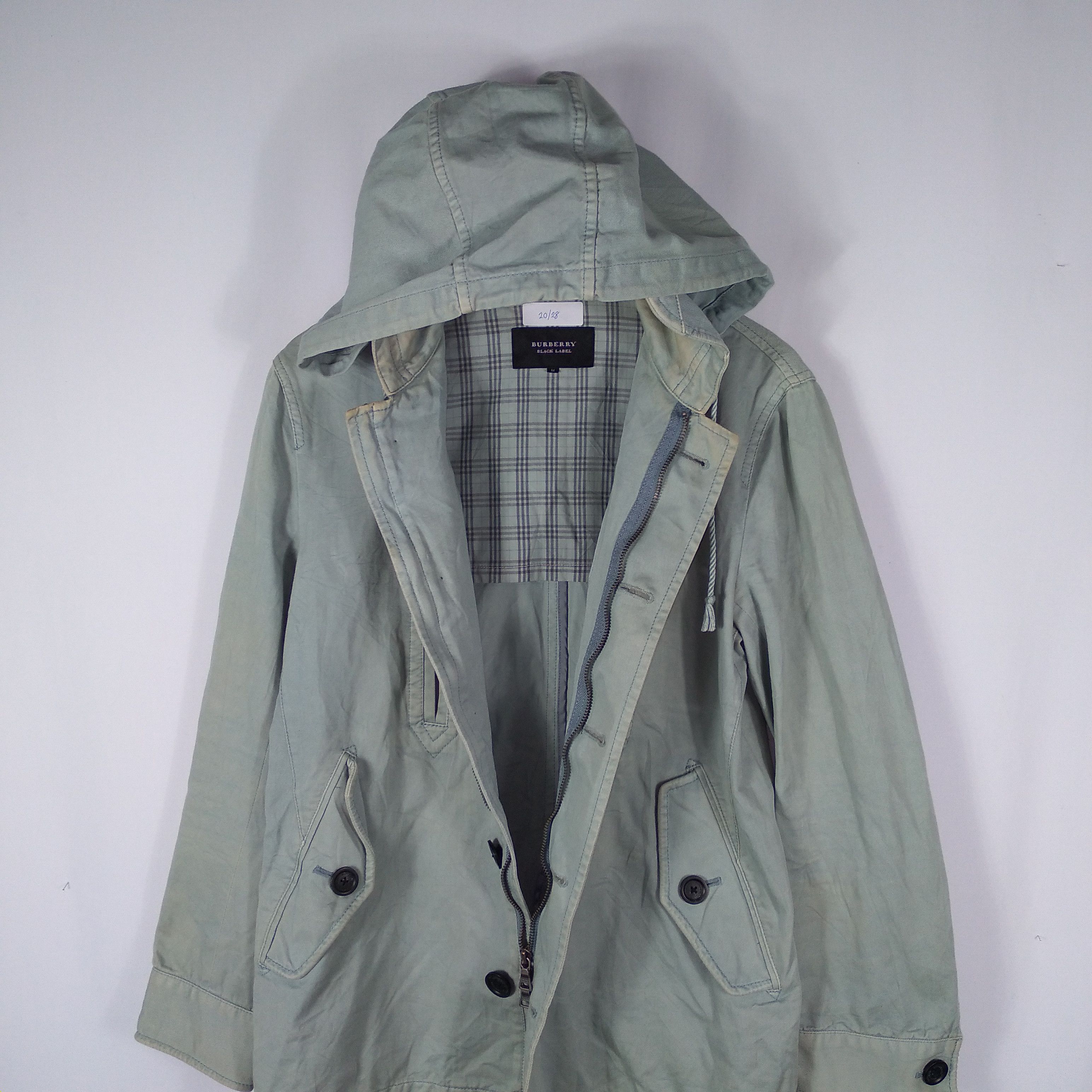 Burberry 🔥Rare🔥Burberry Parkas Buttons Zipper Hoodie Casual Jacket Size US S / EU 44-46 / 1 - 10 Thumbnail