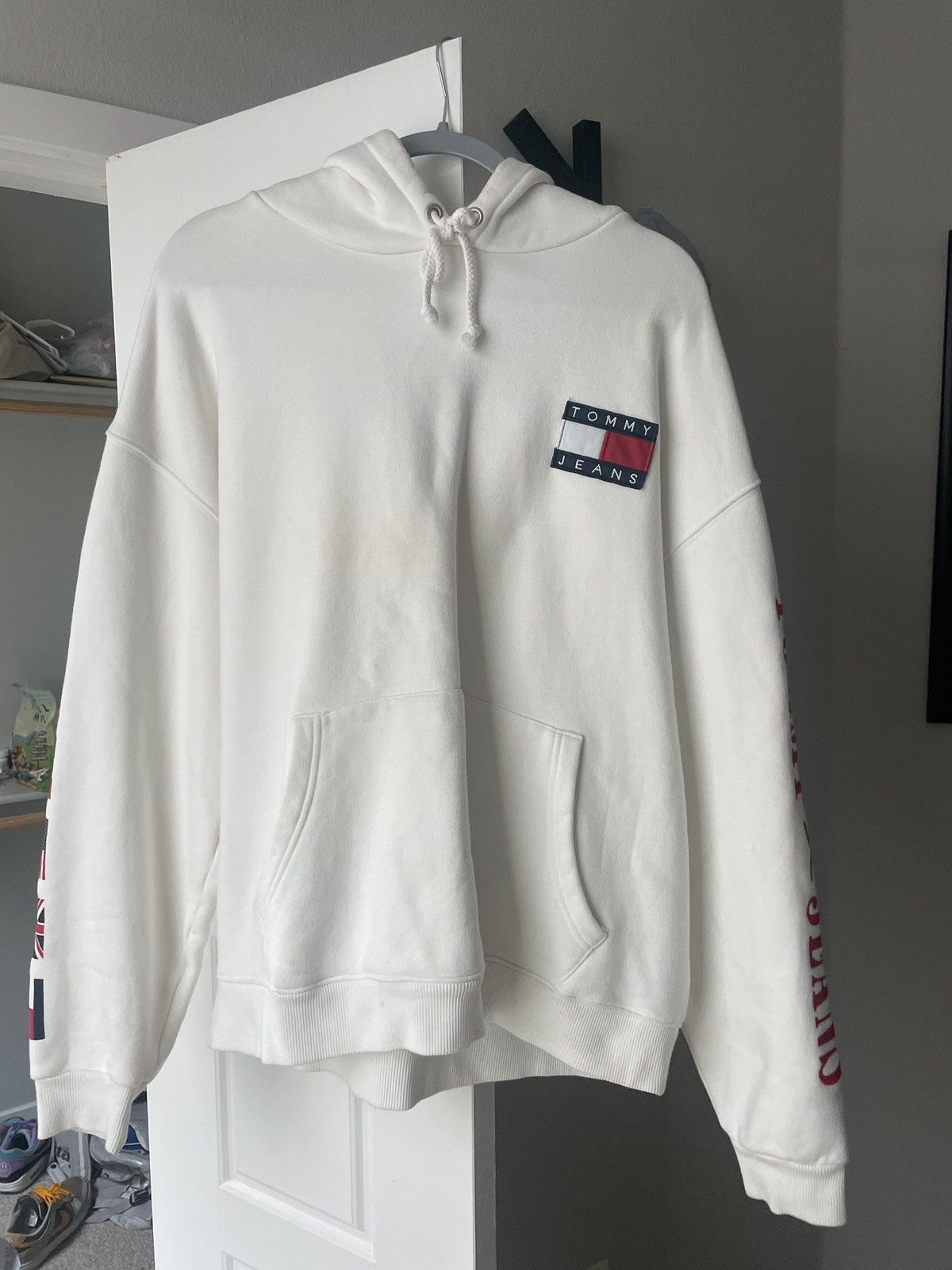 Tommy Hilfiger vintage tommy hilfiger hoodie Size US L / EU 52-54 / 3 - 1 Thumbnail