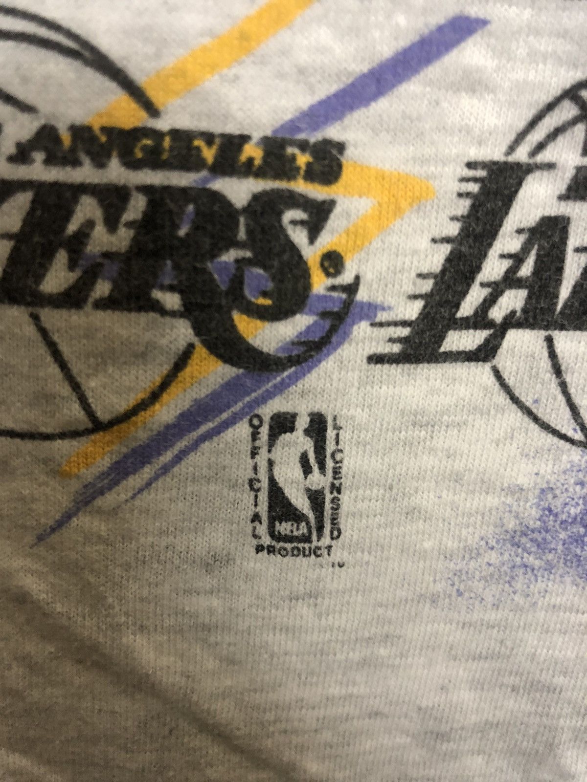 NBA × Vintage Vintage LAKERS tees LOS ANGLES size L Size US L / EU 52-54 / 3 - 7 Thumbnail