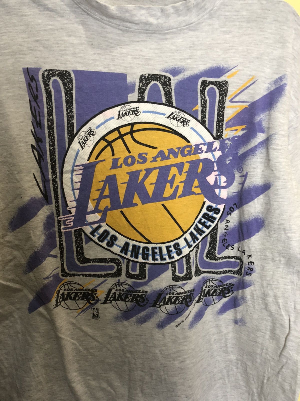 NBA × Vintage Vintage LAKERS tees LOS ANGLES size L Size US L / EU 52-54 / 3 - 3 Thumbnail