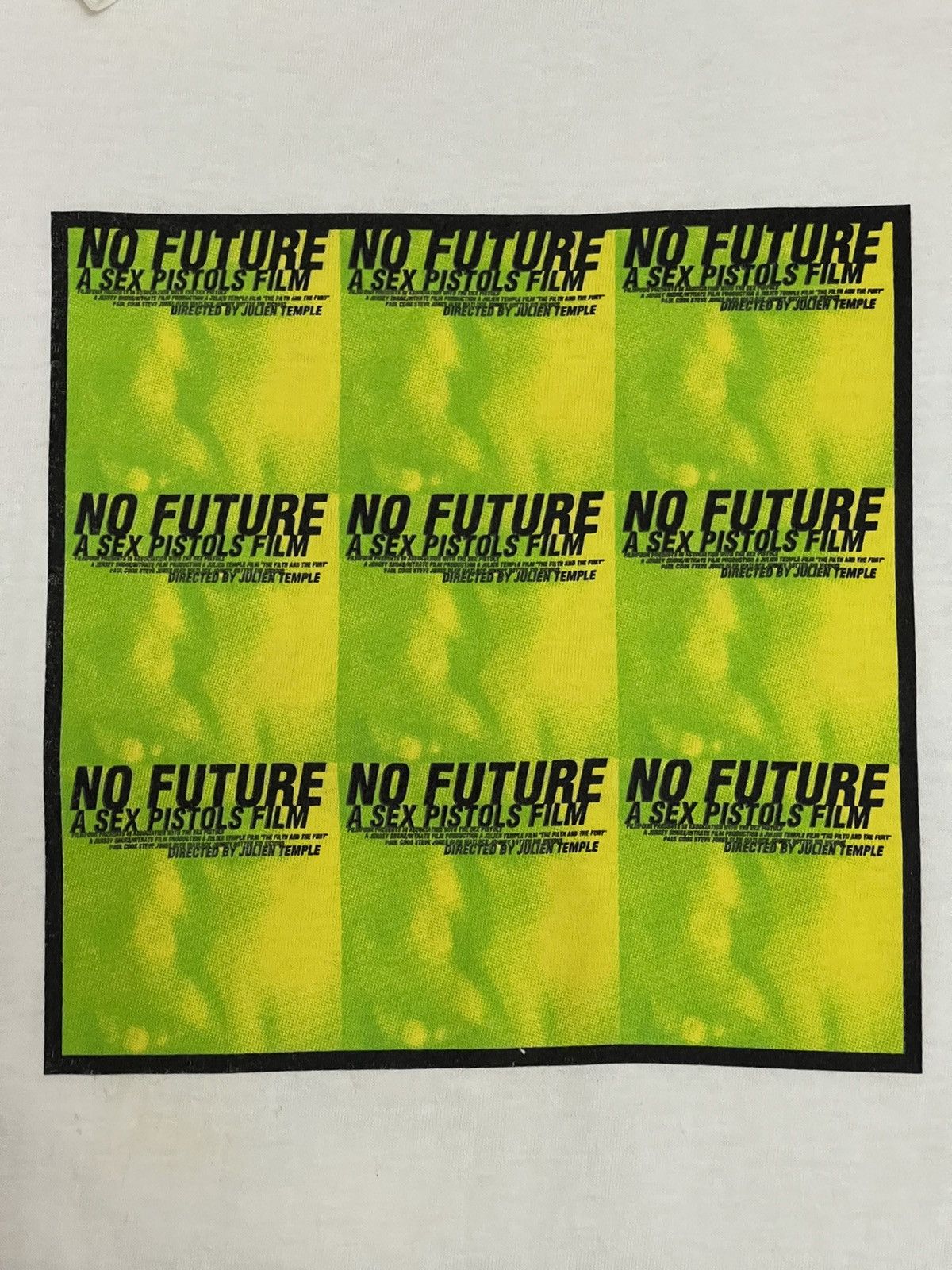Vintage Rare 90s No Future A Sex Pistols Film By Julien Temple Tee Size US M / EU 48-50 / 2 - 3 Thumbnail