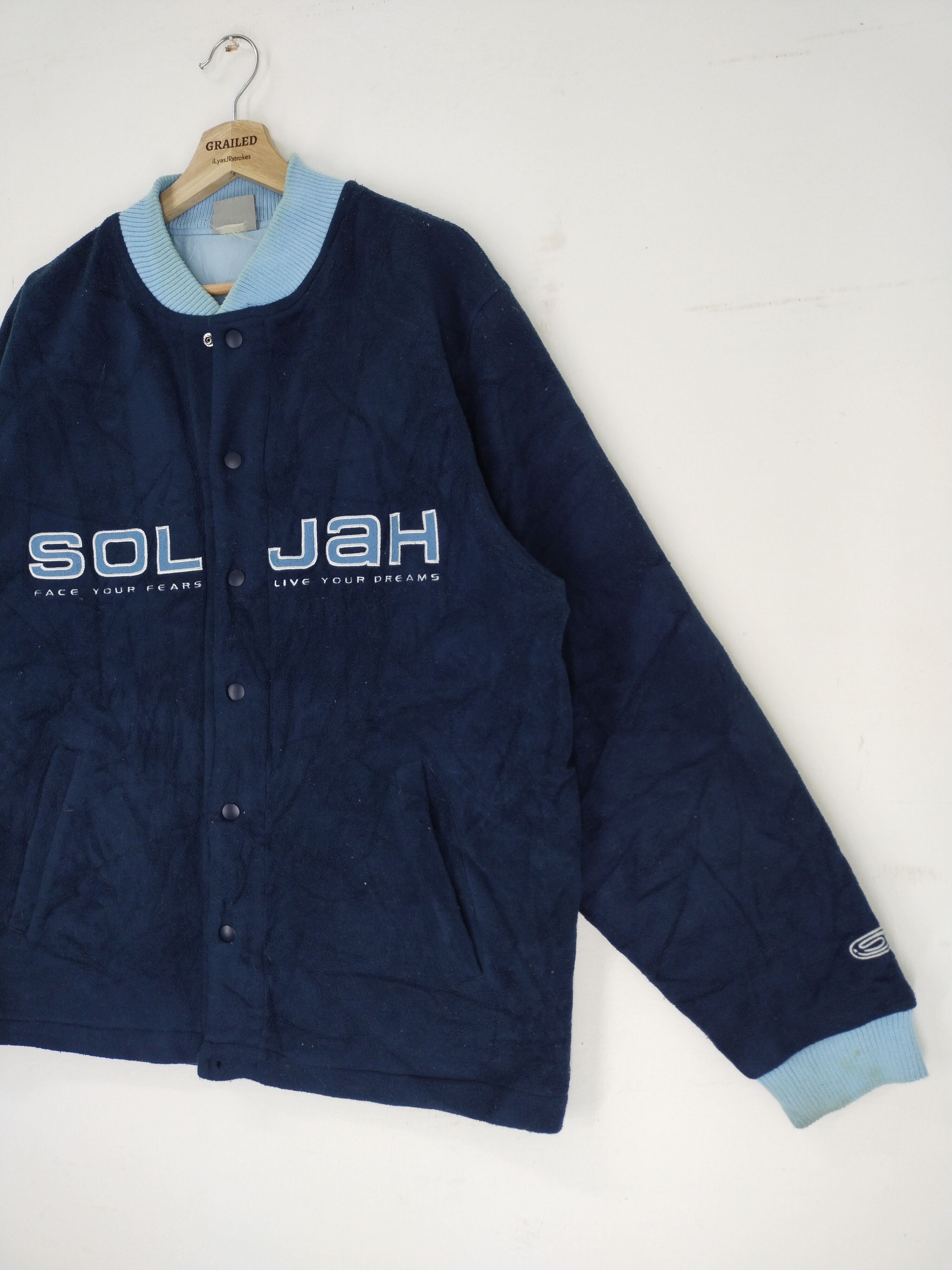Japanese Brand Vintage SOLJAH In Hawaii Islands Fleece Jacket Size US L / EU 52-54 / 3 - 3 Thumbnail