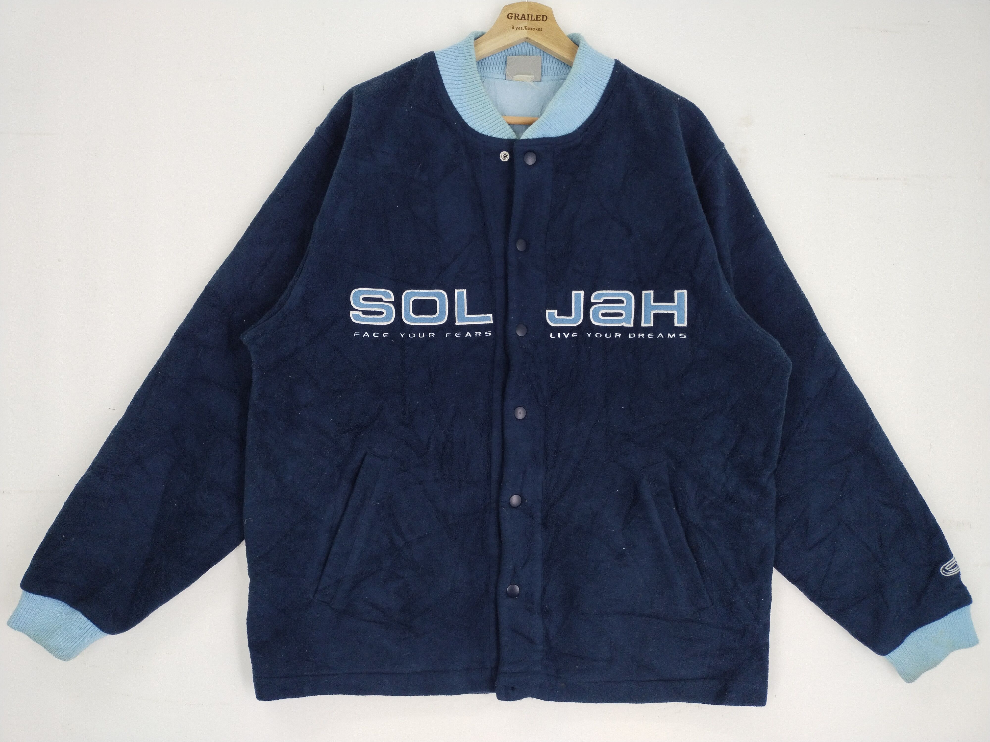 Japanese Brand Vintage SOLJAH In Hawaii Islands Fleece Jacket Size US L / EU 52-54 / 3 - 1 Thumbnail