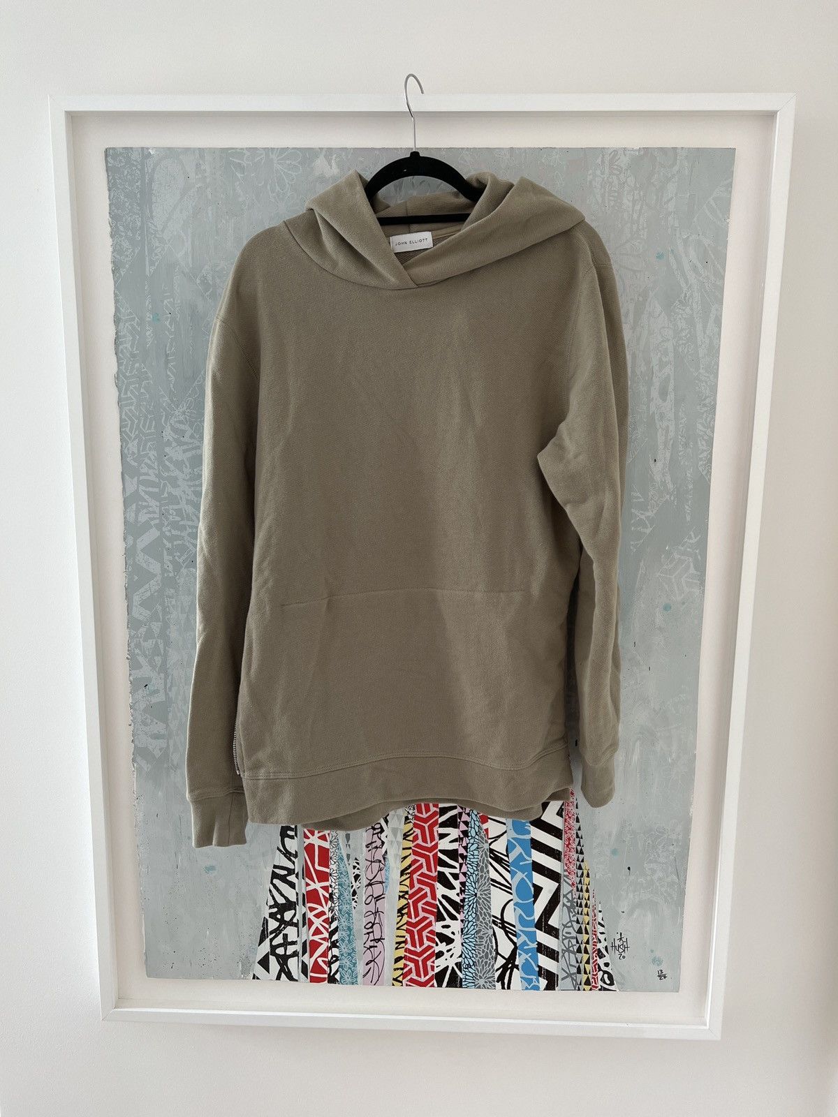 John Elliott John Elliot Hooded Villain Sage Size US L / EU 52-54 / 3 - 4 Thumbnail