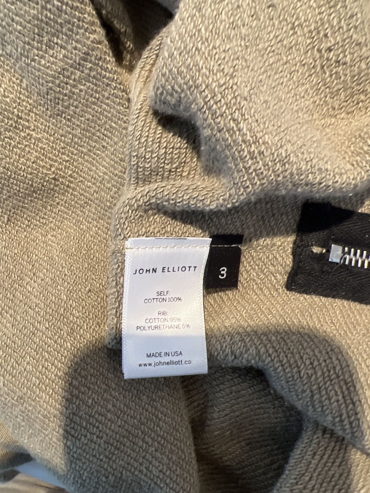 John Elliott John Elliot Hooded Villain Sage Size US L / EU 52-54 / 3 - 6 Thumbnail