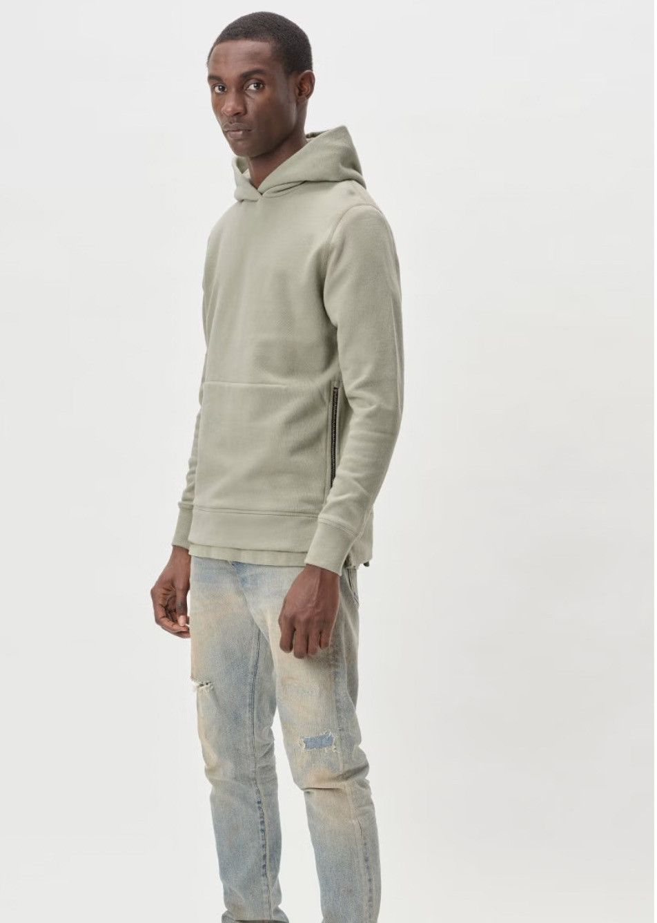 John Elliott John Elliot Hooded Villain Sage Size US L / EU 52-54 / 3 - 10 Thumbnail